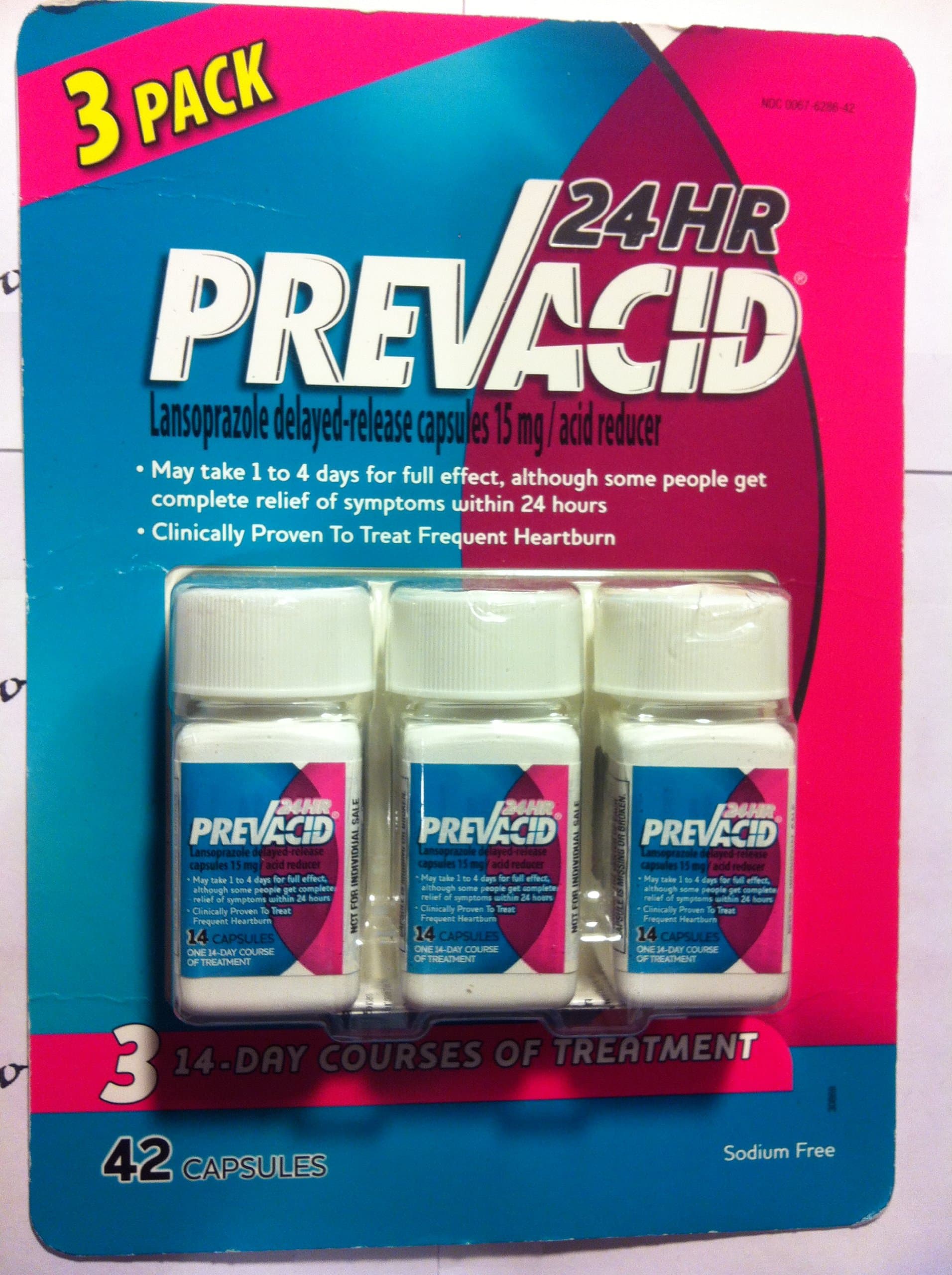 Prevacid 24hr Capsules 42ct