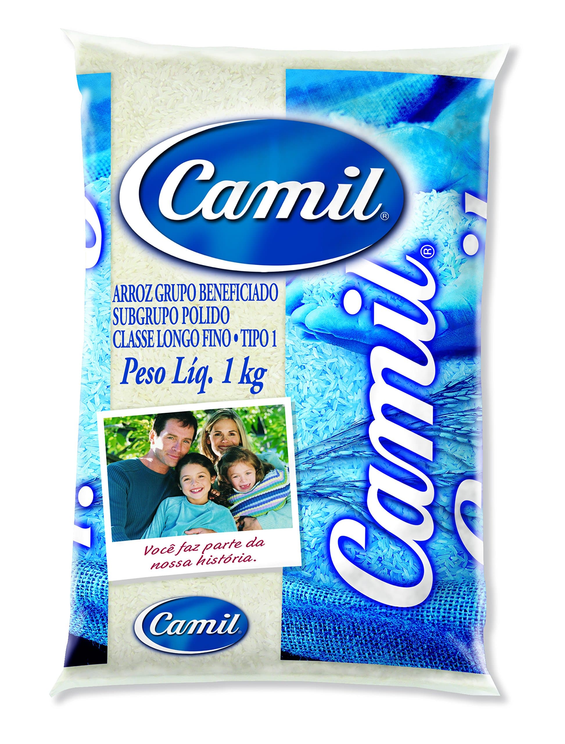 Camil White Rice, 1 kg, 2.2 Pound (Pack of 1) (CA-0002)