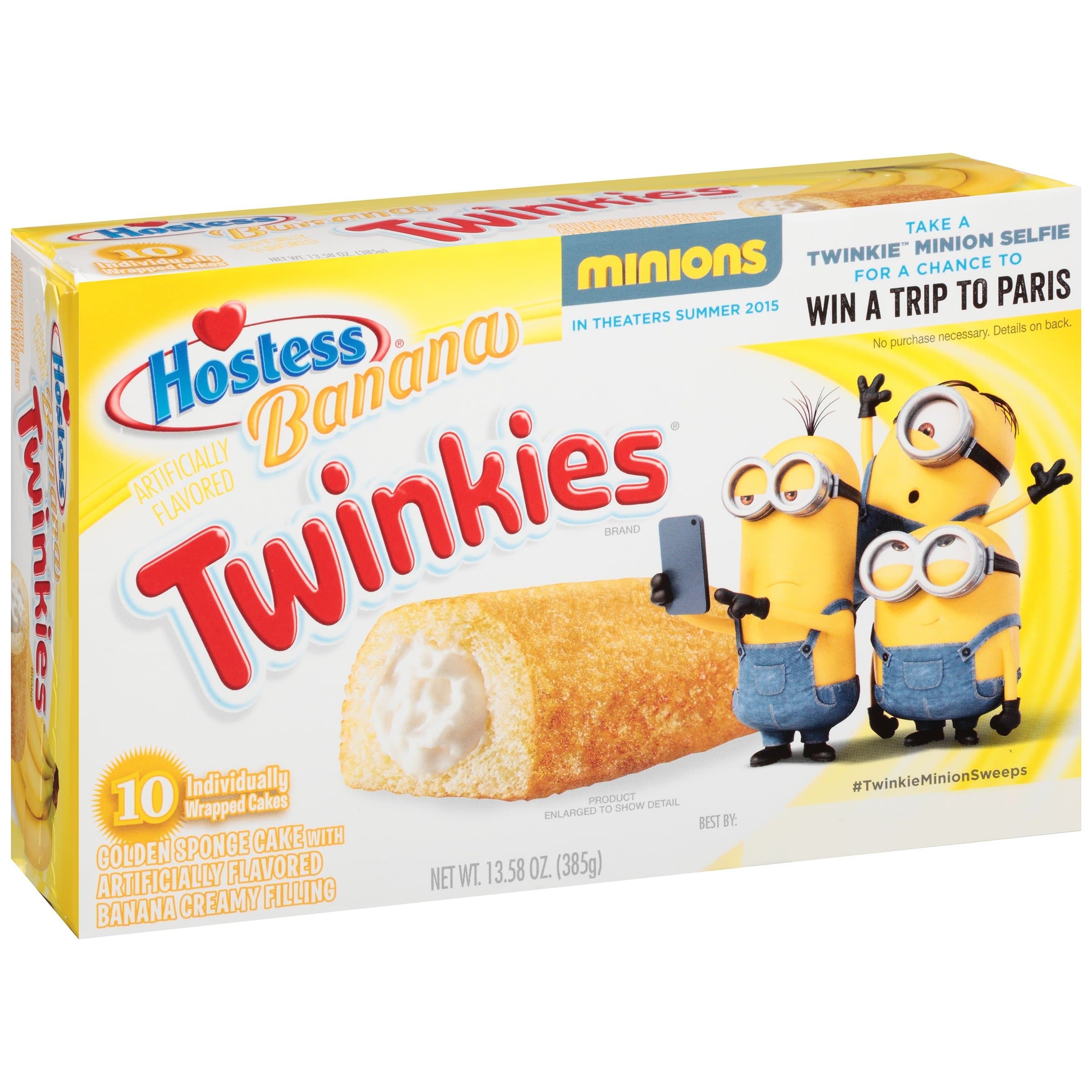 New Hostess Banana Twinkies - 10 Pack