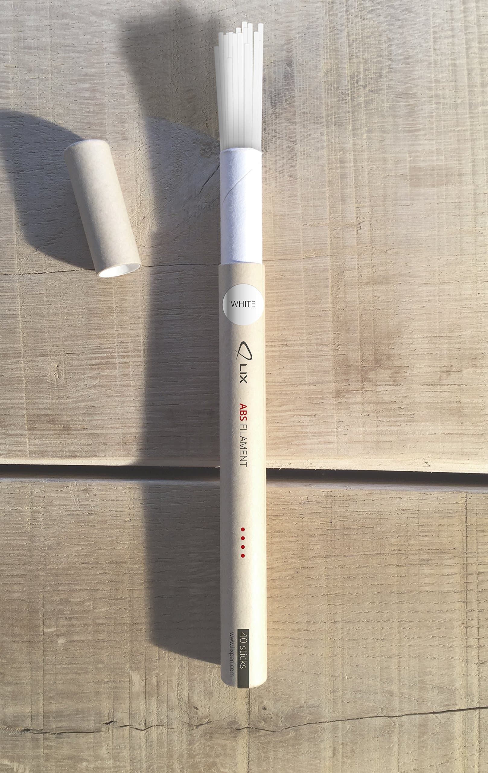 LIX 1.75mm FILAMENT - PLA (WHITE)