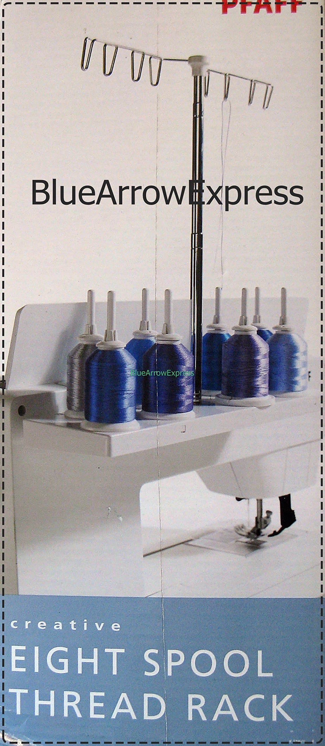 BlueArrowExpress 8 Spool Thread Rack for cat (J) # 820809096 for Pfaff Creative