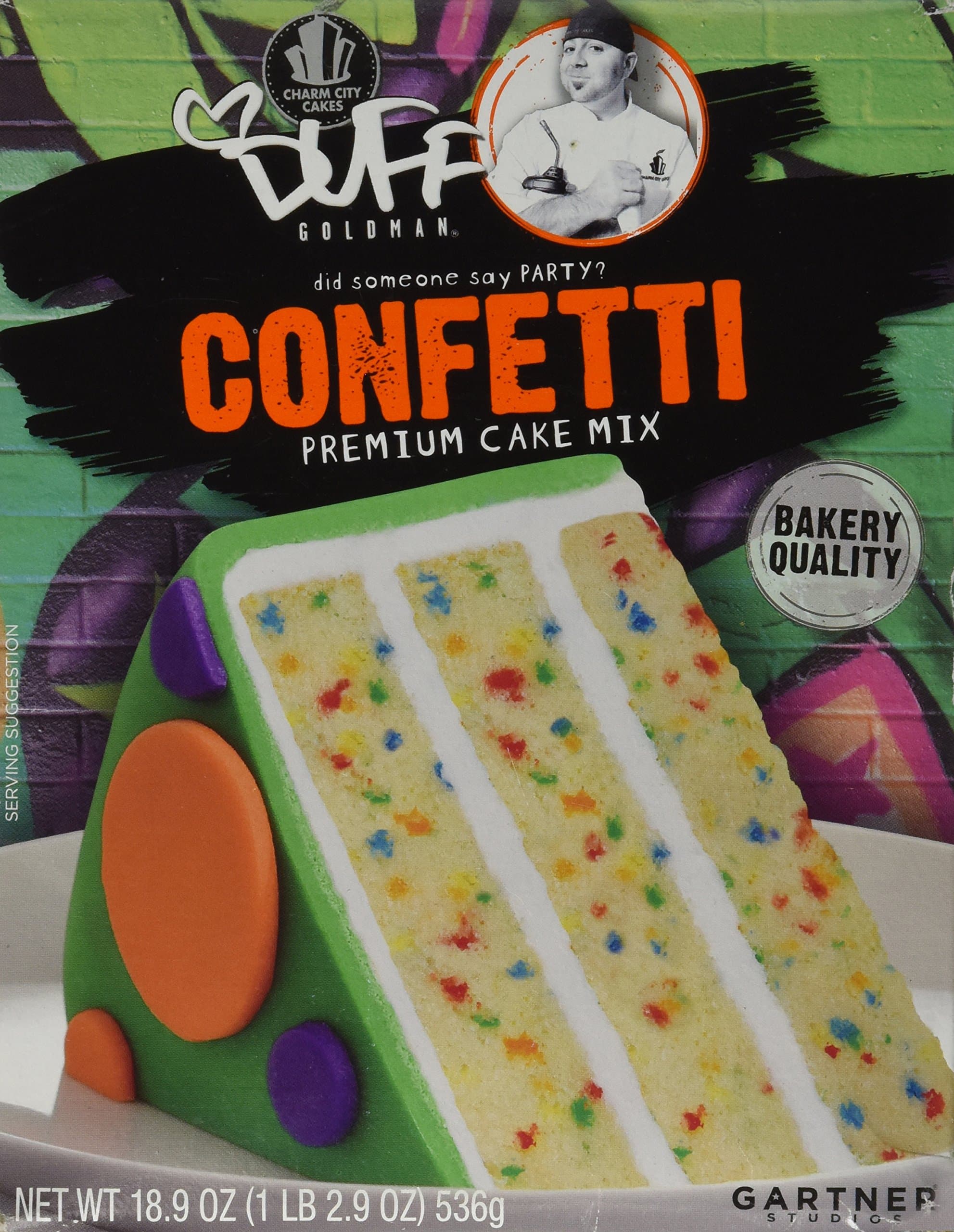 Duff Goldman, Confetti Premium Cake Mix