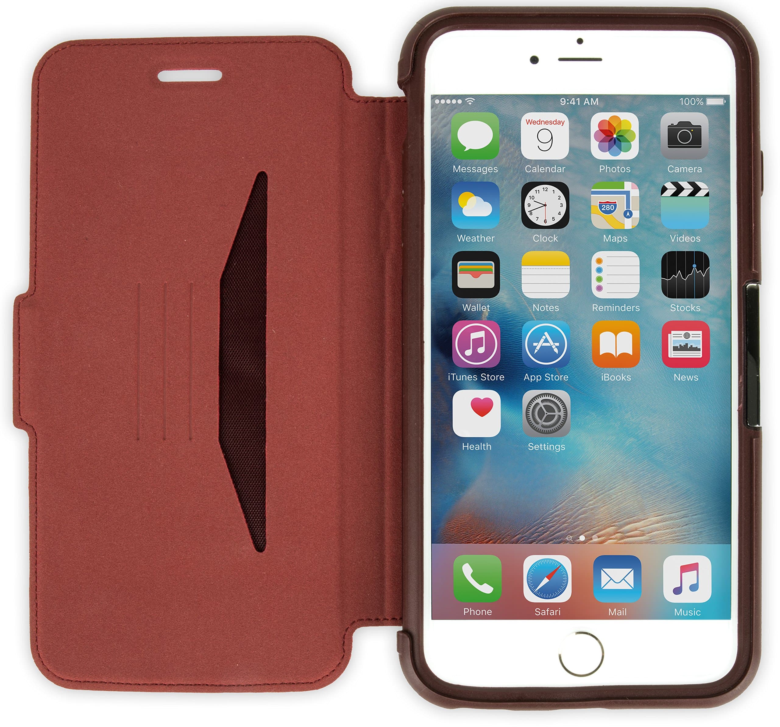OtterBox Strada Case for 5.5-Inch Apple iPhone 6 Plus/6S Plus - Burgundy