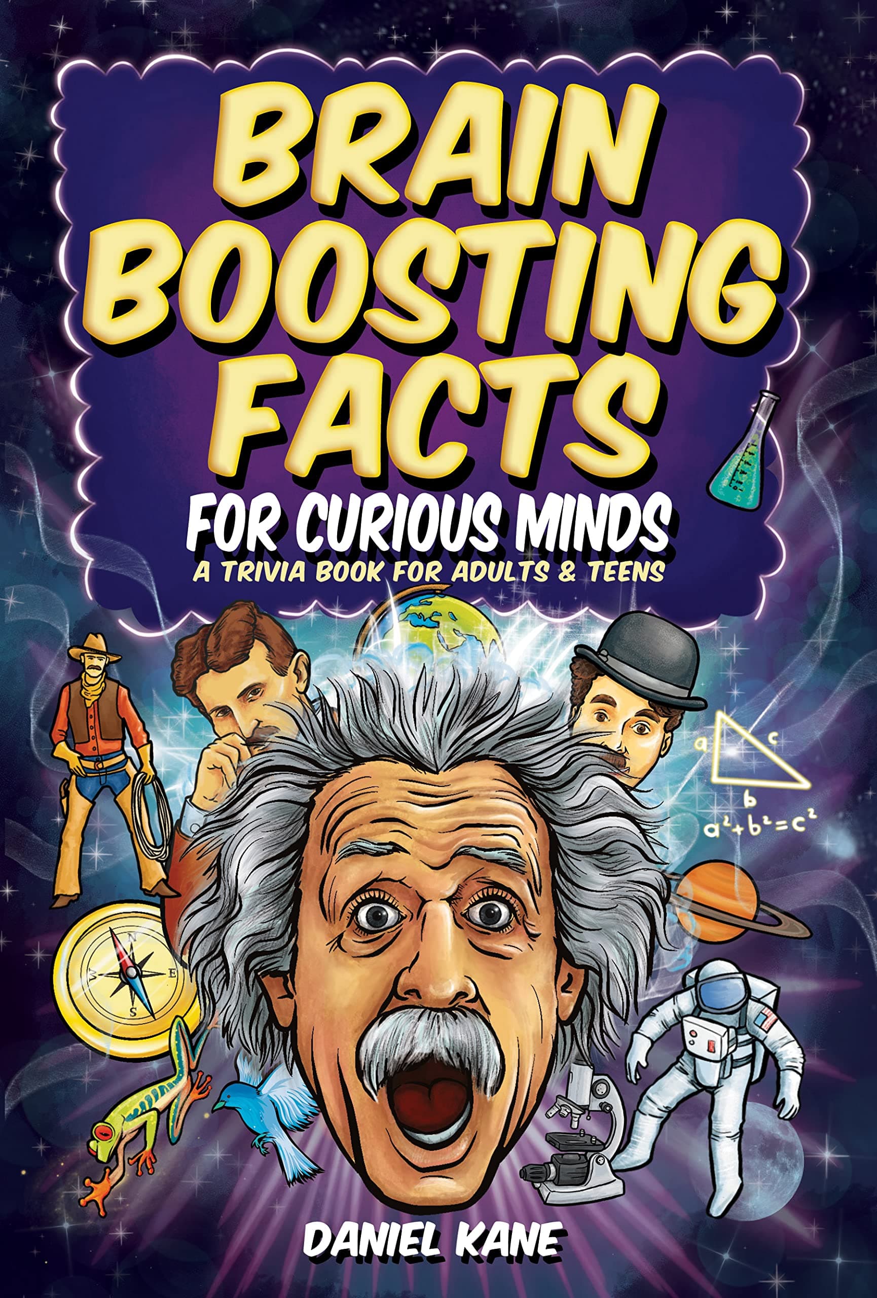 Brain Boosting Facts for Curious Minds, A Trivia Book for Adults & Teens: 1,522 Intriguing, Hilarious, and Amazing Facts About Science, History, Pop Culture & More! (Trivia Cafe)