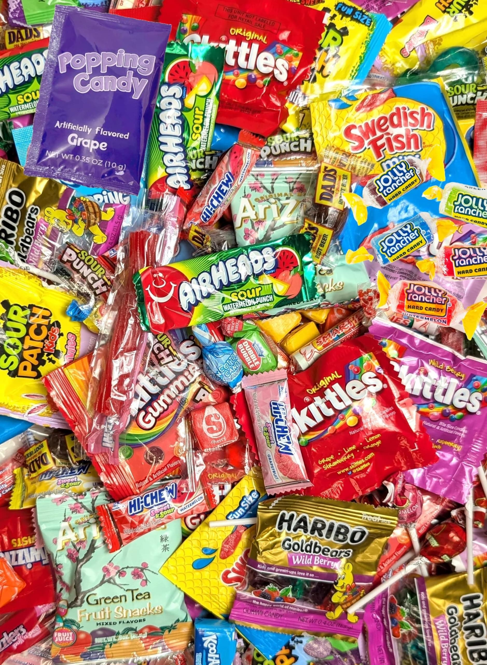 Ultimate Assorted Candy Party Mix - 2 LB Bag - Mega Variety Bulk Assortment - Individually Wrapped Candy - Queen Jax - Variety Pack