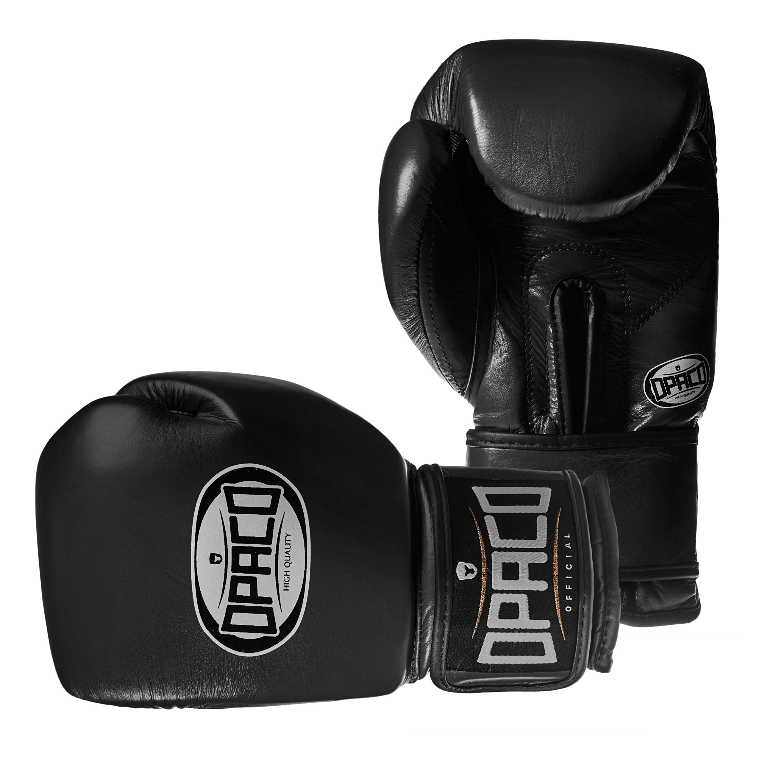 Matt Black Boxing Gloves – Main – 10 oz