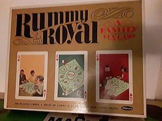 Vintage Rummy Royal Family Fun Game 1965 Edition