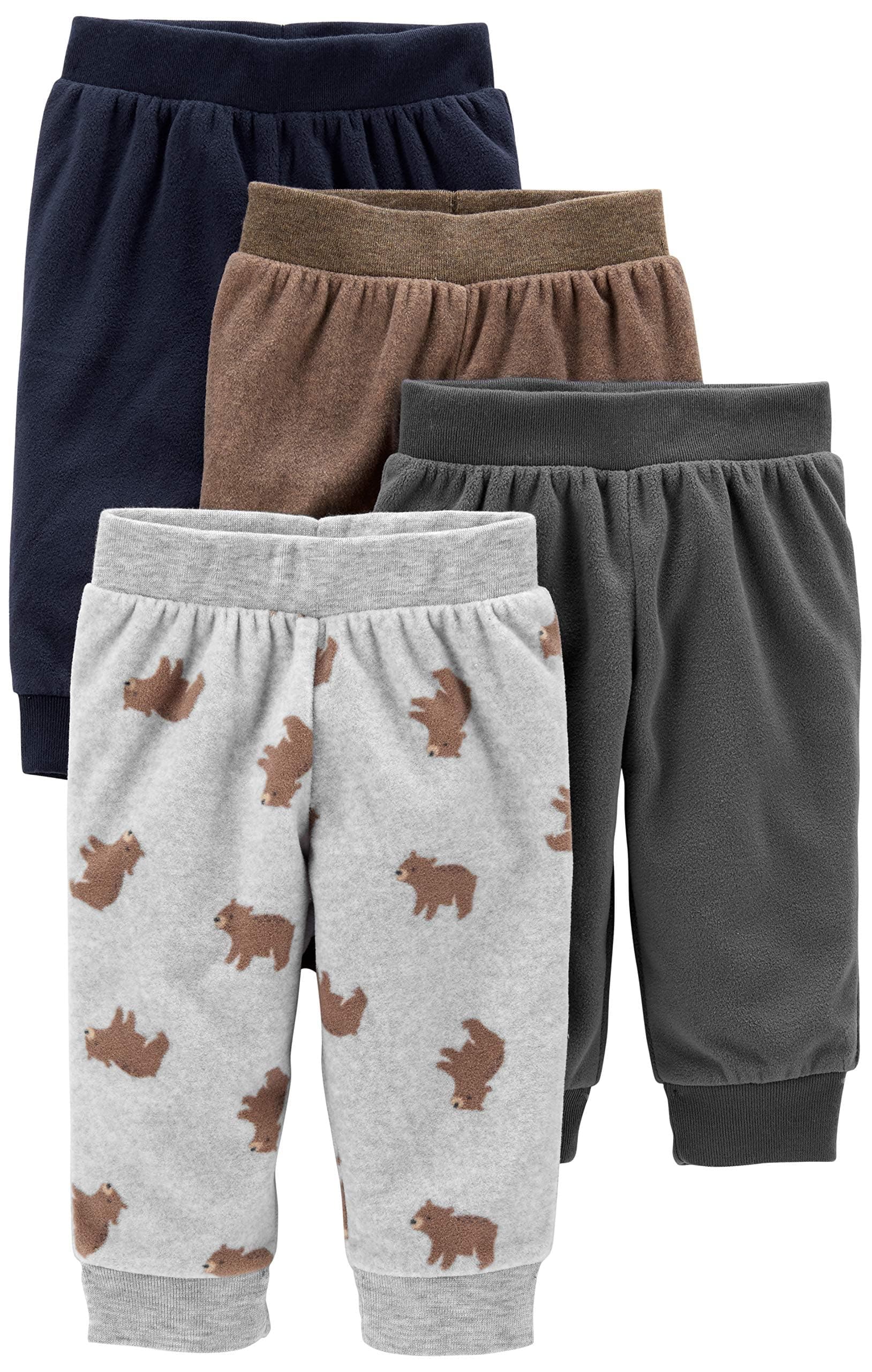 Baby 4-Pack Fleece Pants