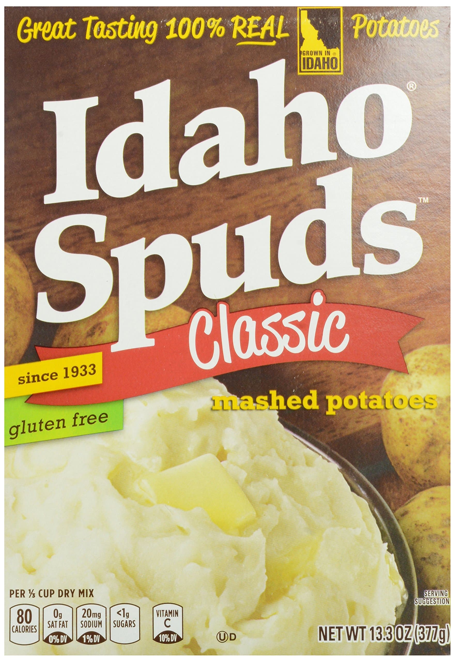 Idaho Spuds Mashed Potatoes, 13.3 oz