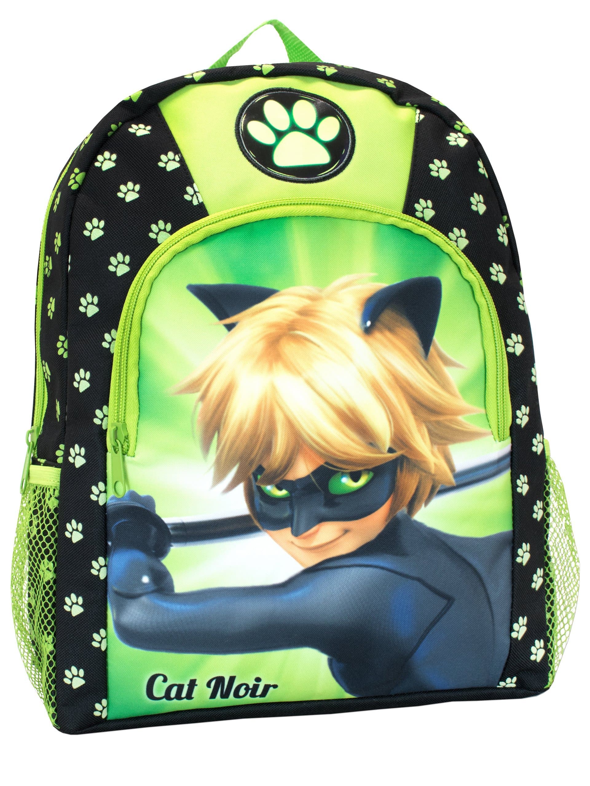 Miraculous Kids Cat Noir Backpack, Multicoloured, One Size