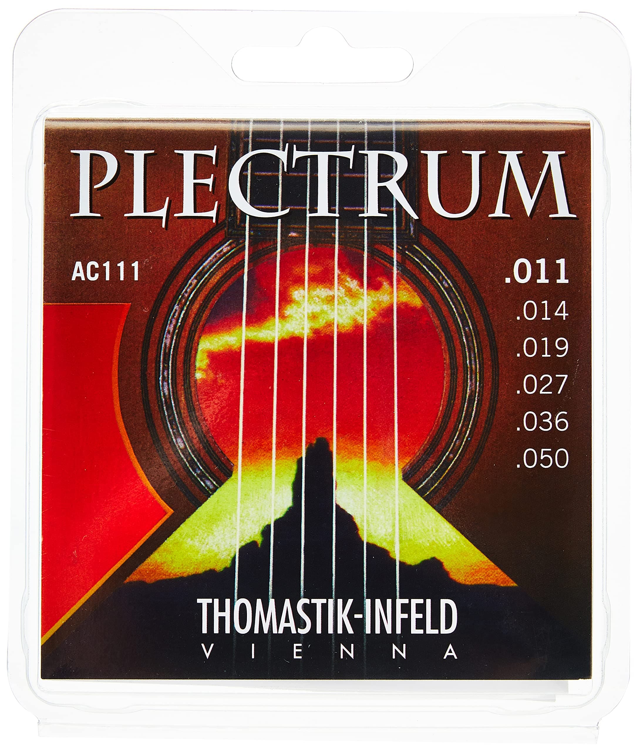 Thomastik-Infeld AC111 Acoustic Guitar Strings - Plectrum Series 6 String Set E, B, G, D, A, E