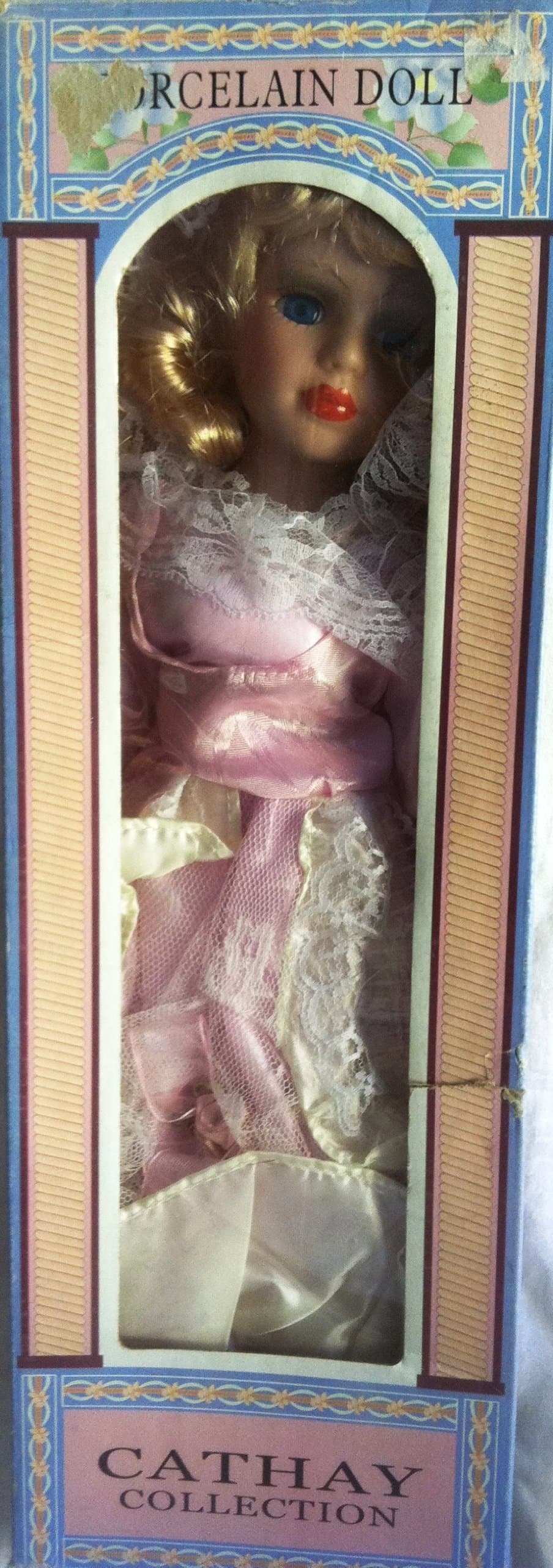 Cathay Collection Porcelain Doll 15"