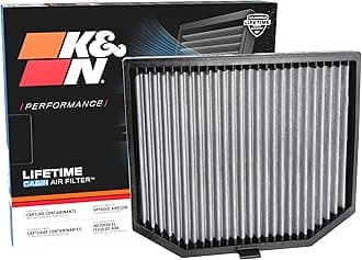 K&N LIFETIME Cabin Air Filter: Premium, Washable, Clean Air for your Cabin: Compatible 2006-2017 CHEVY/HOLDEN/HSV/PONTIAC (Caprice/SS/Calais/Commodore/Clubsport/Grange/GTSR/Maloo/Senator/G8), VF3020