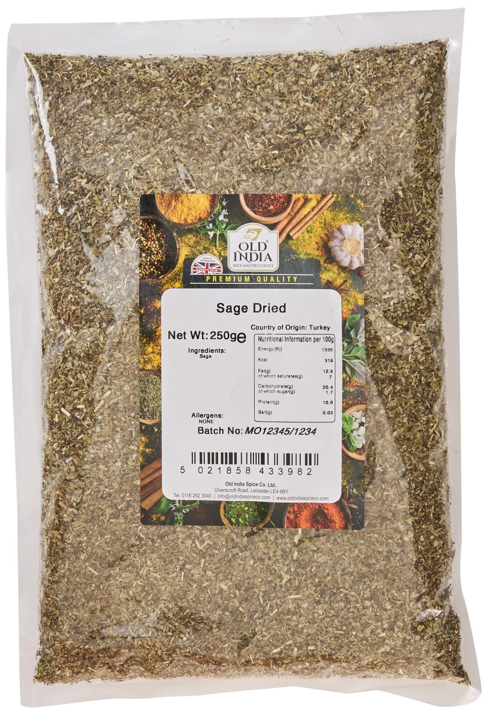 Old India Sage Dried 250g