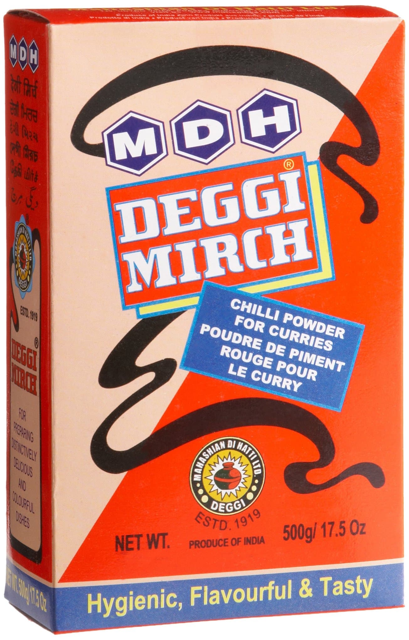 MDH Deggi Chilli,Powder,500 Gram