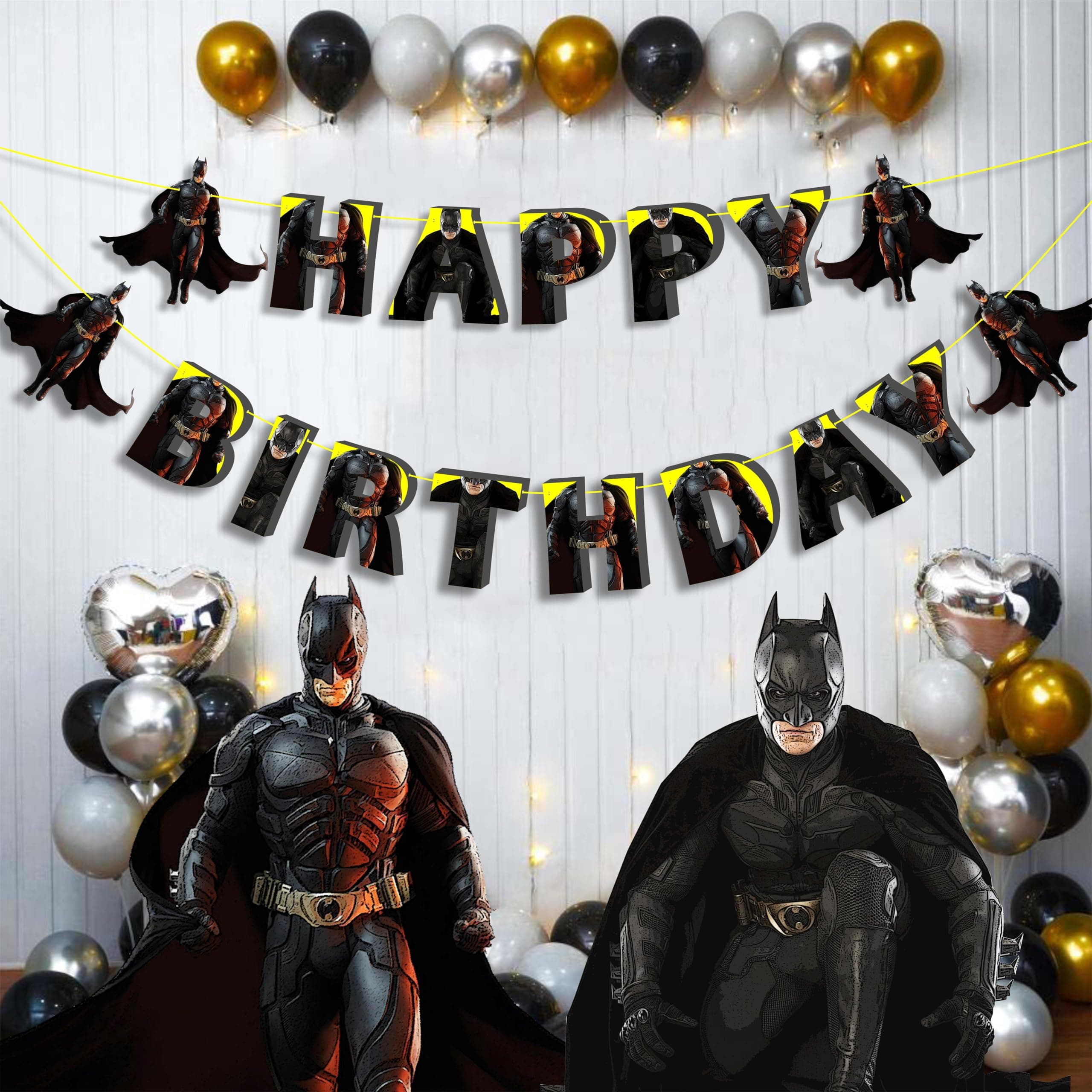 Btman Happy Birthday Banner