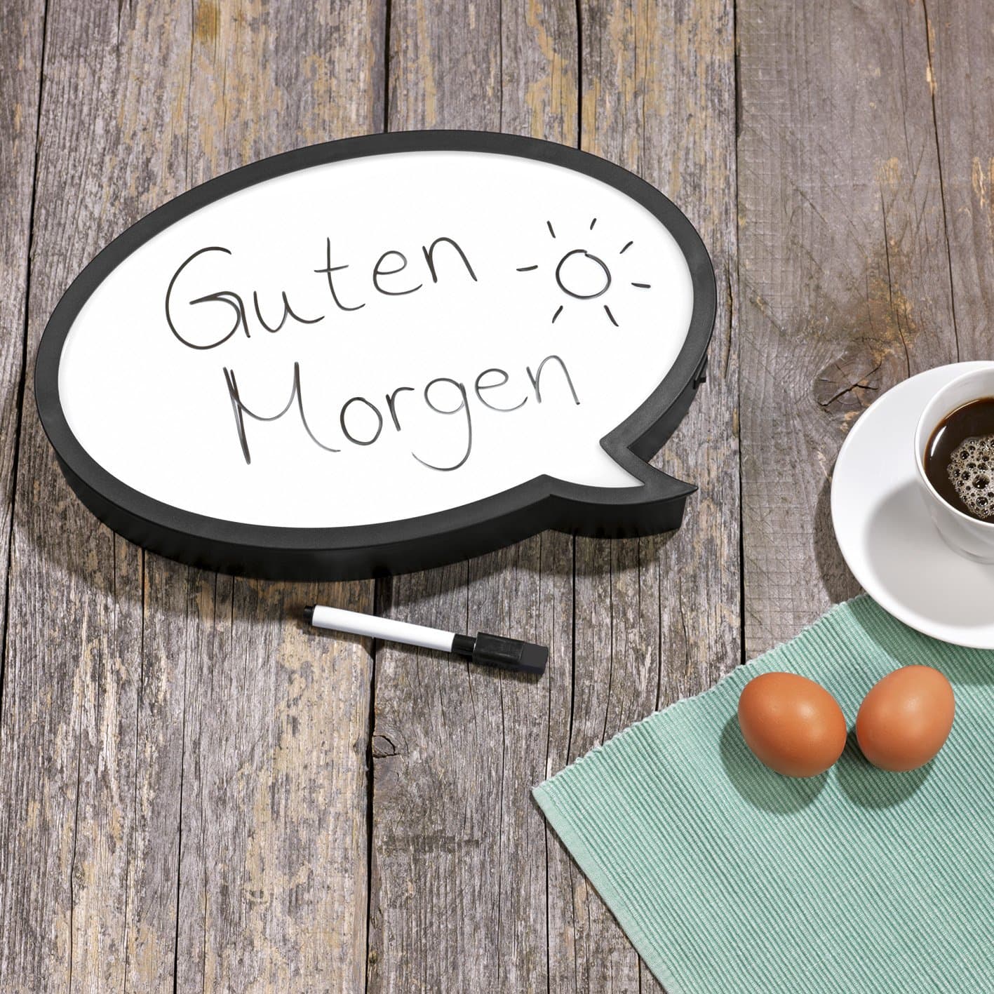 EASYmaxx Vintage 50s LED Light Box, PS, Black/White