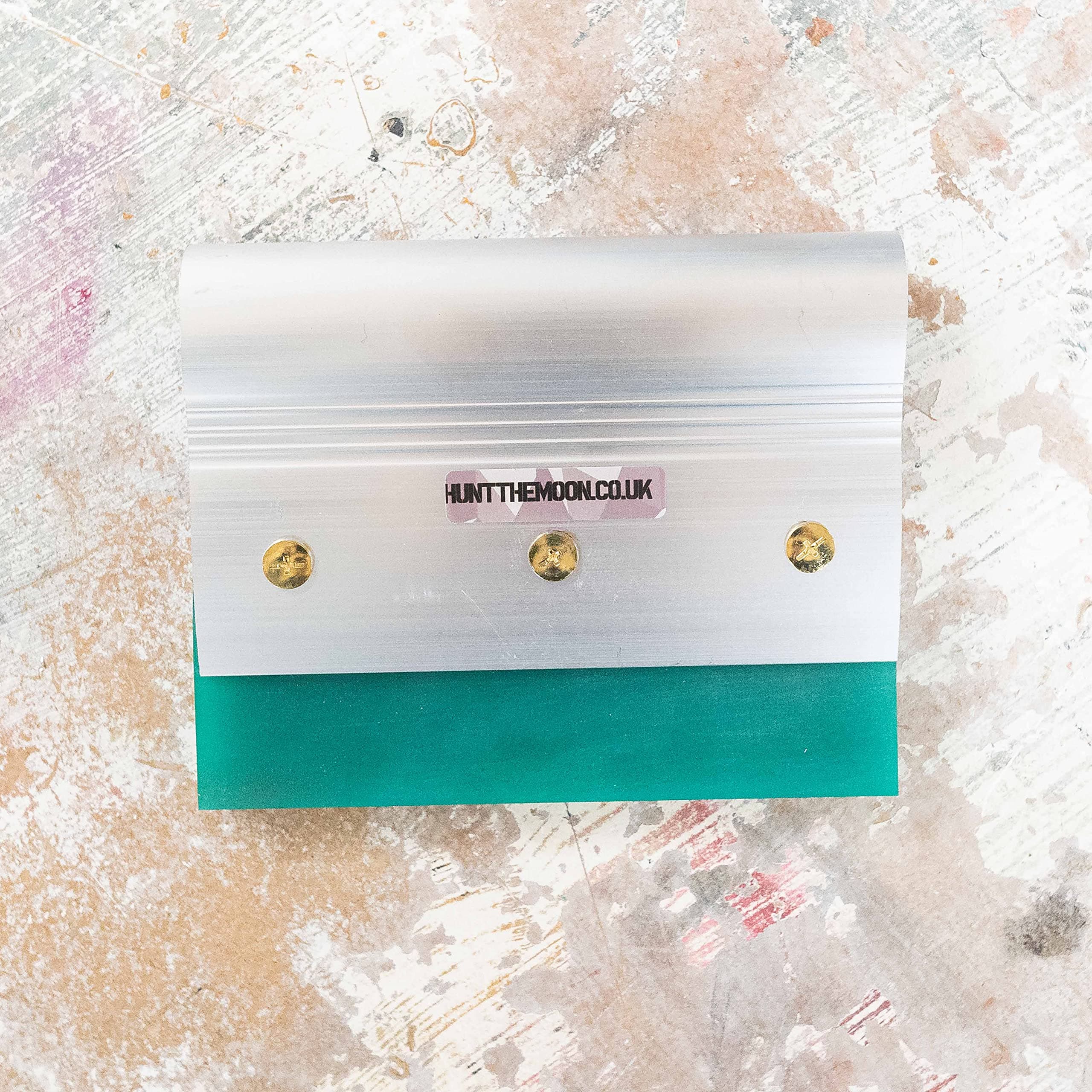 30cm Deluxe Aluminium Screen Printing Squeegee - Square Cut Blade