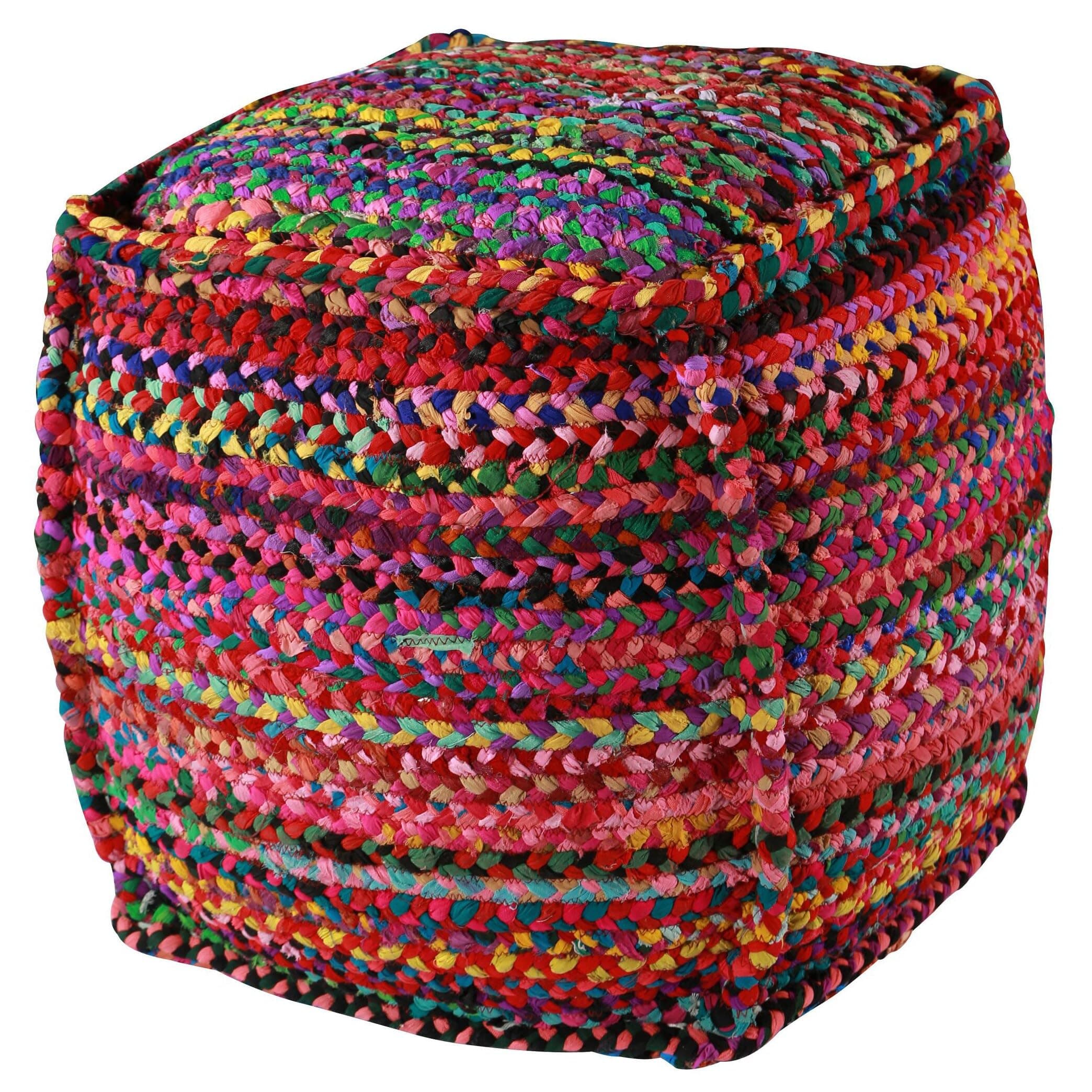 22" Brilliant Ribbon Pouf