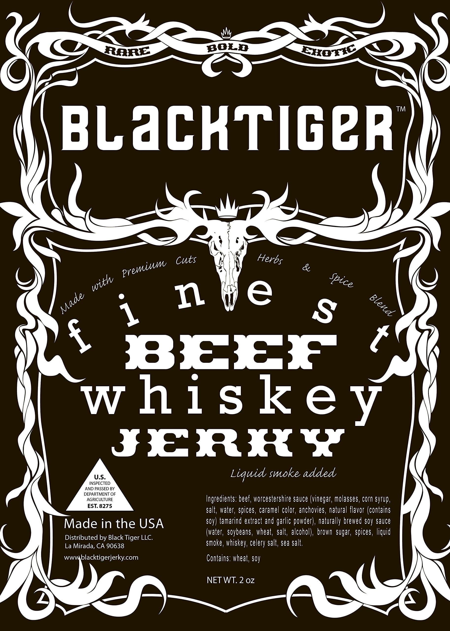 Whiskey BBQ - ultra premium- (large cuts/bag)