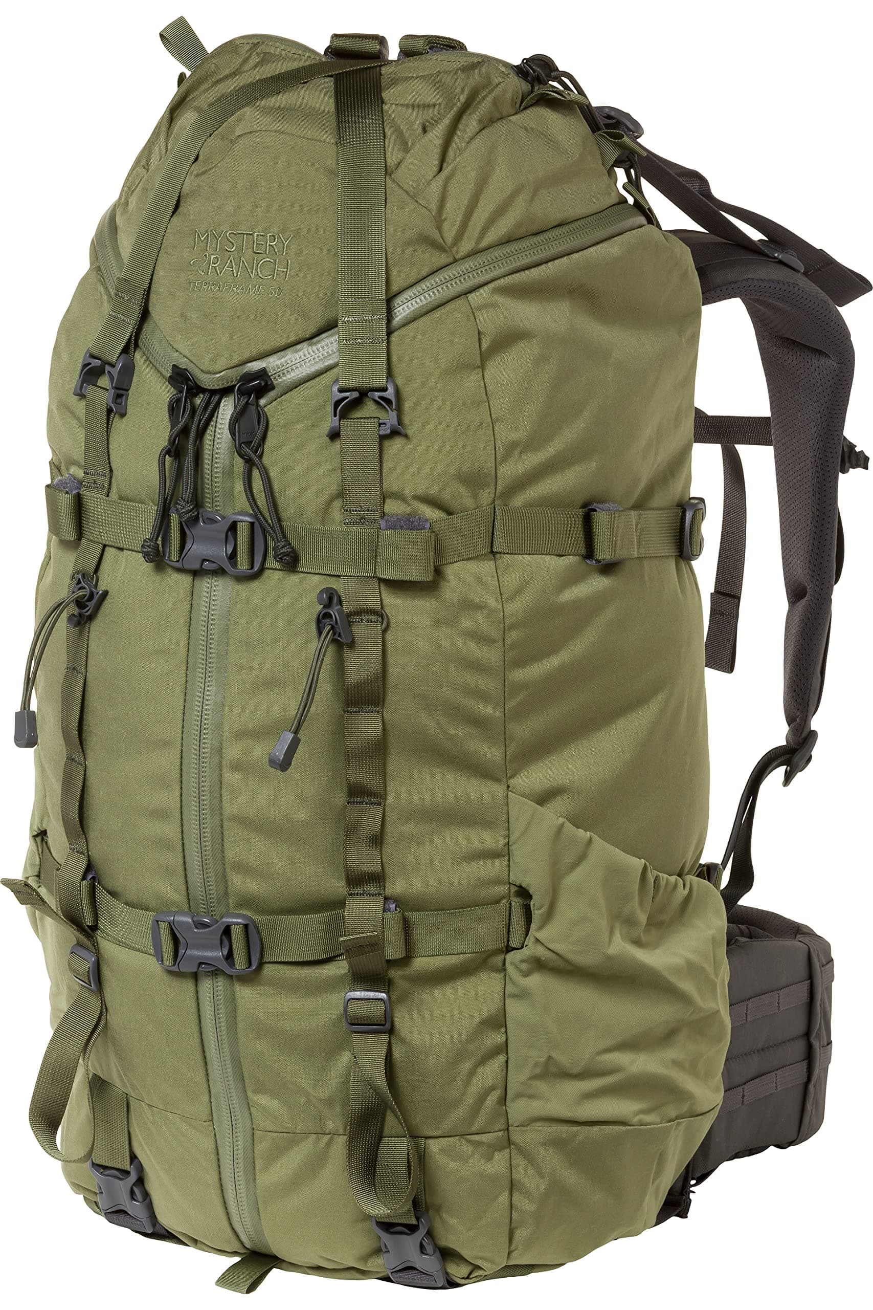 Mystery Ranch Terraframe 3-Zip 50 Backpack - For Serious Backpackers, Loden, Medium