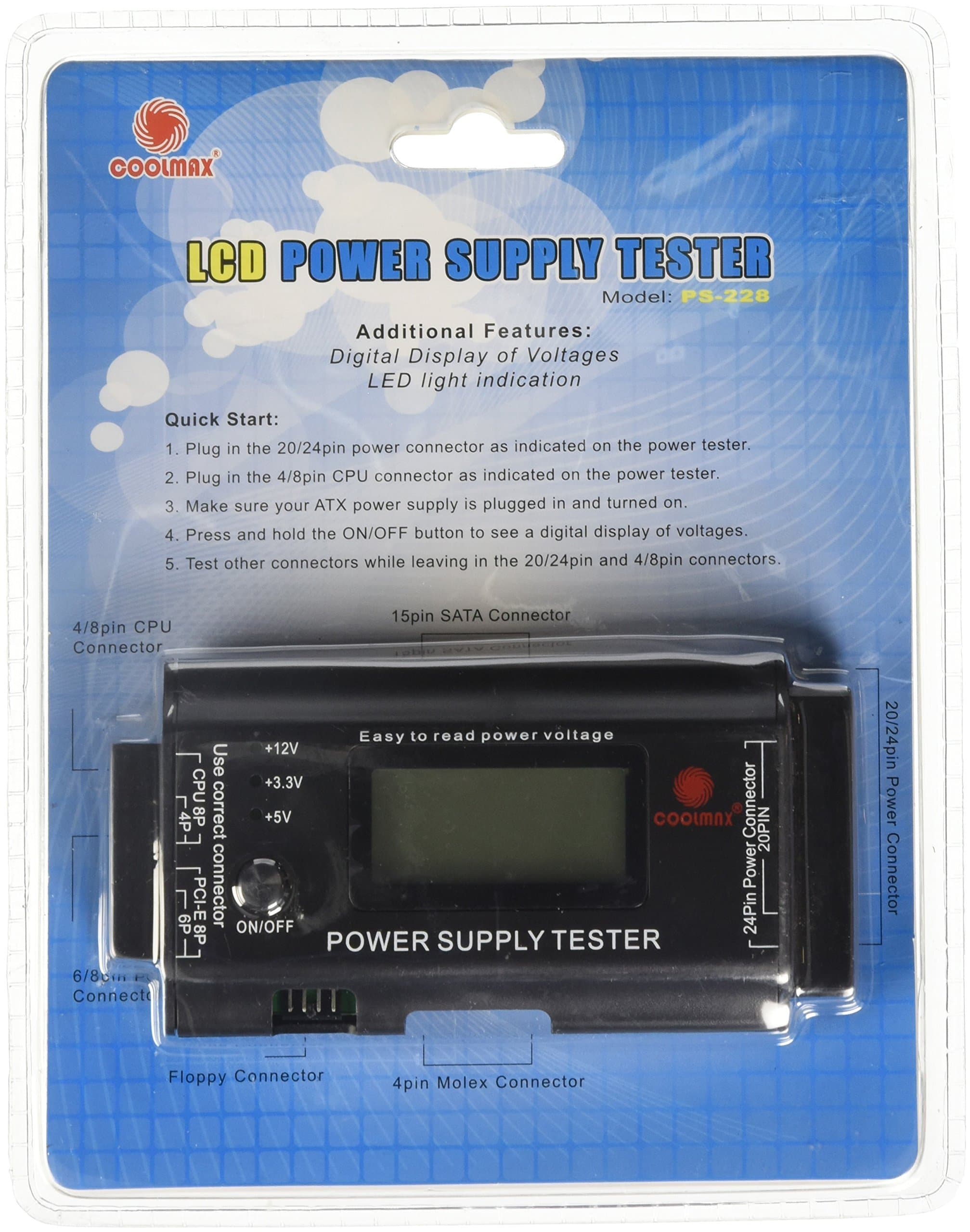 LCD Power Supply Tester PS-228