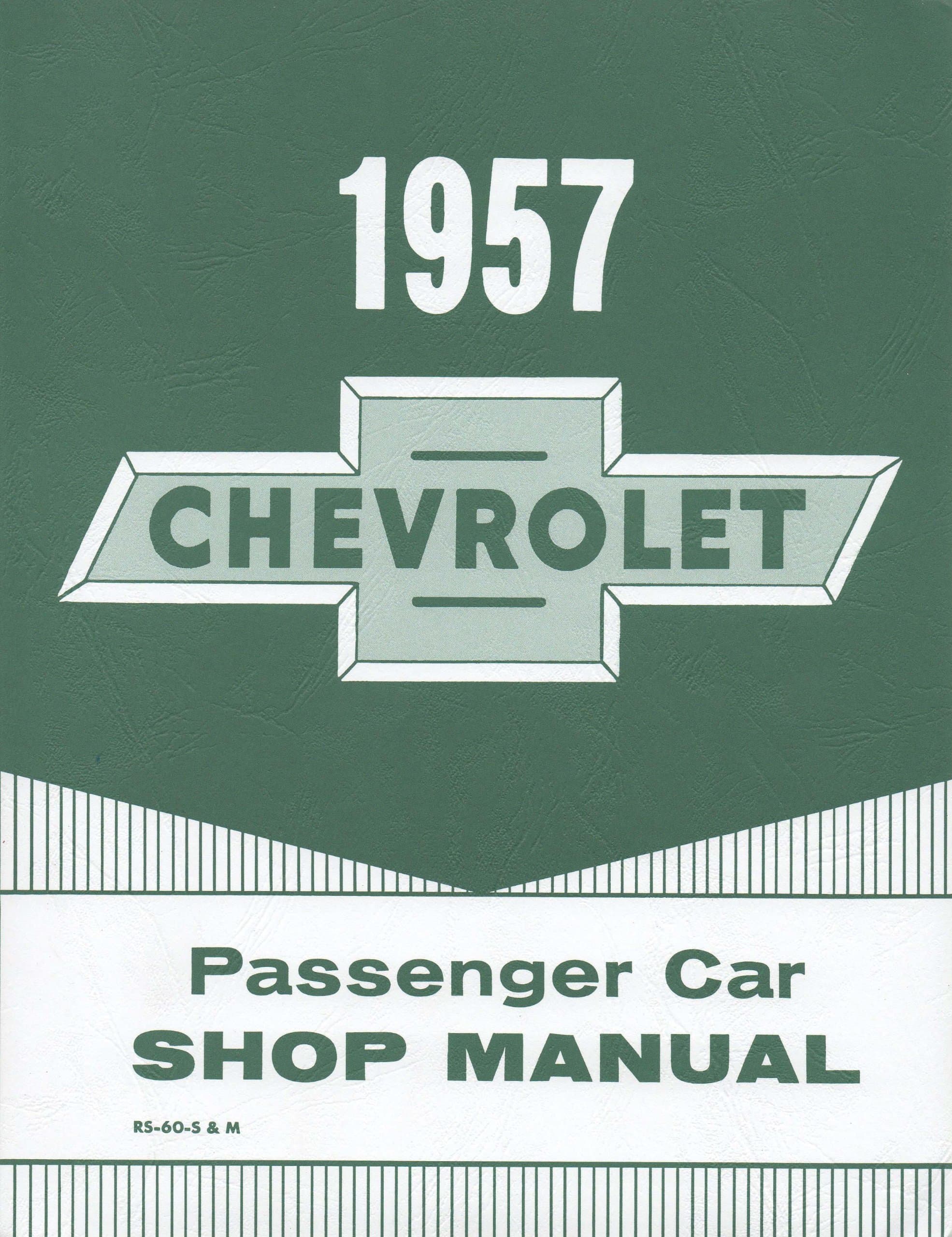 Chevy Shop Manual, 1957