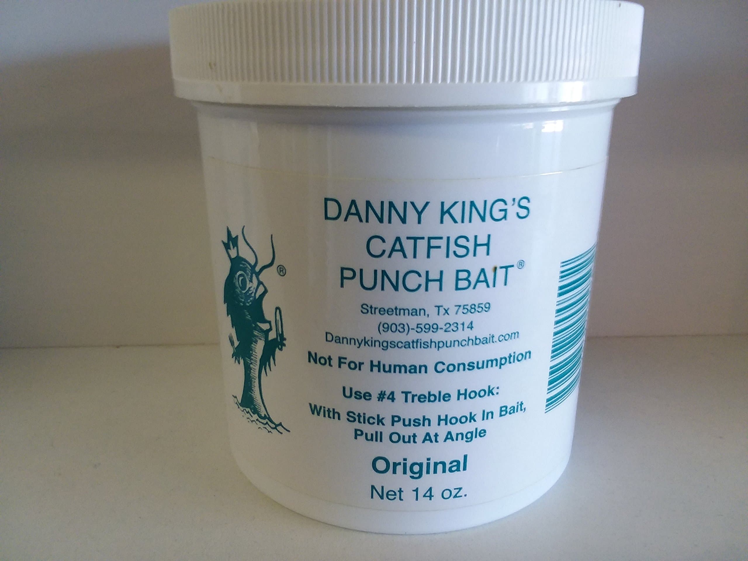 Danny King Catfish Punch Bait, 14-Ounce