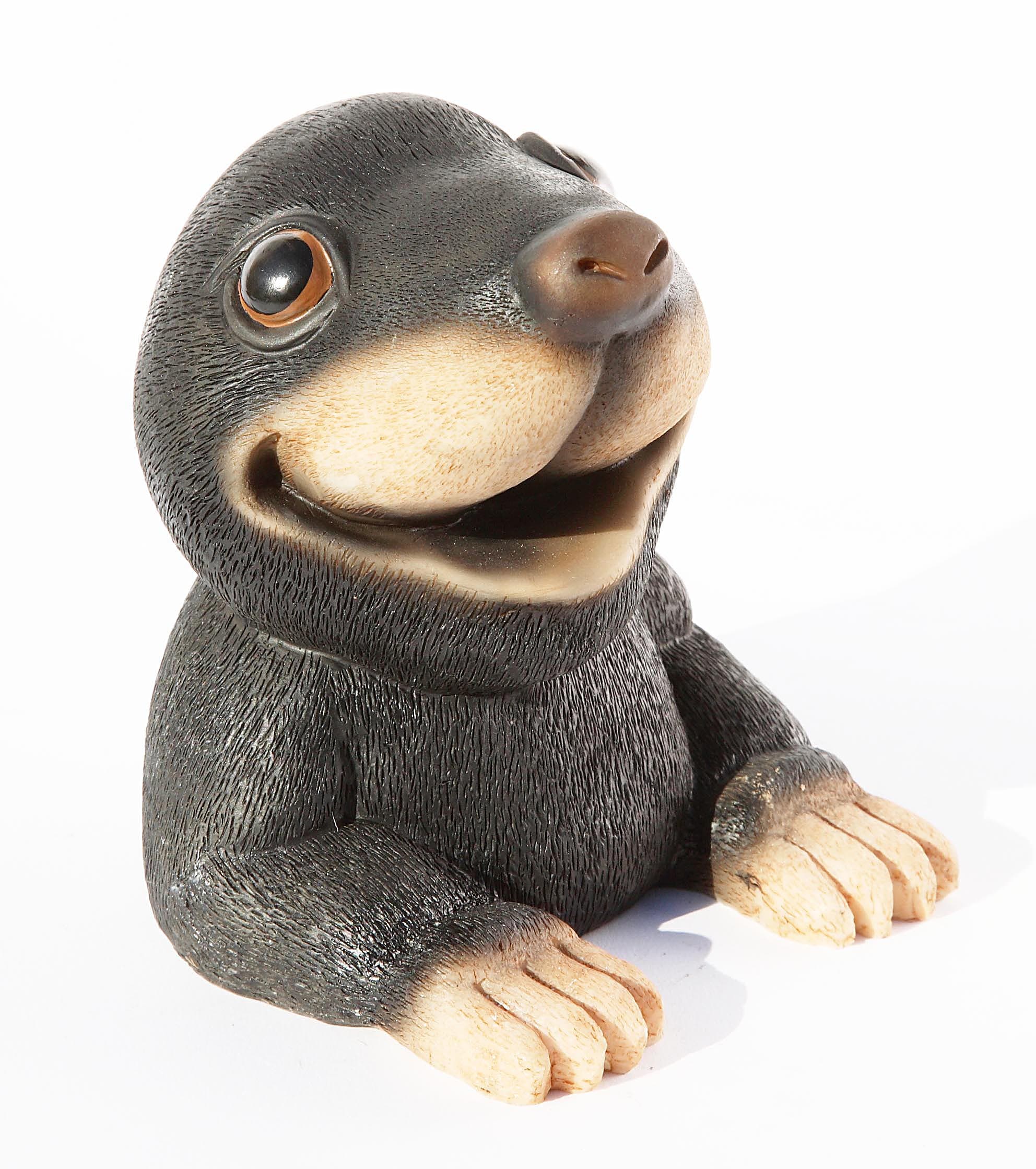 Mole in a Hole Garden Ornament - Resin