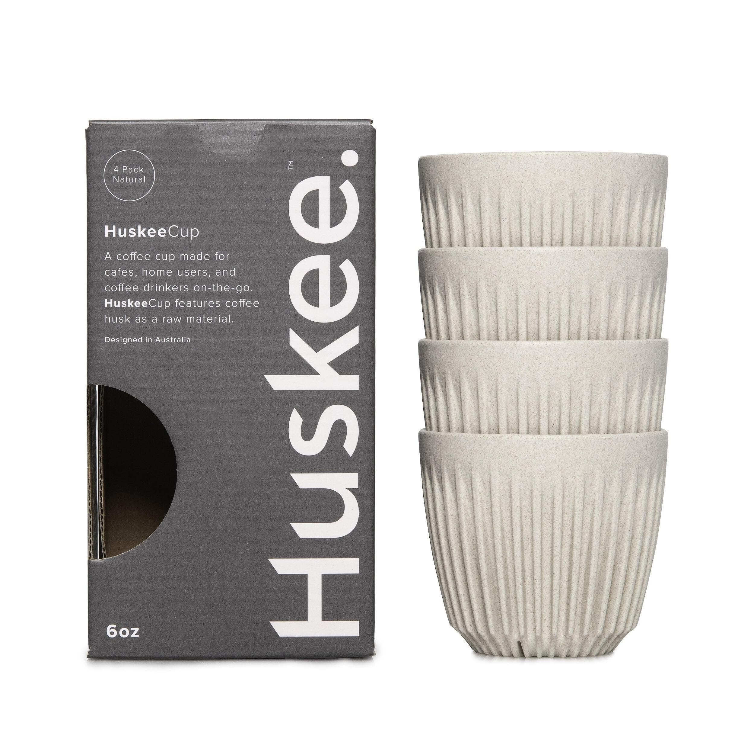 HuskeeCup (4-Pack) (Natural, 6oz)