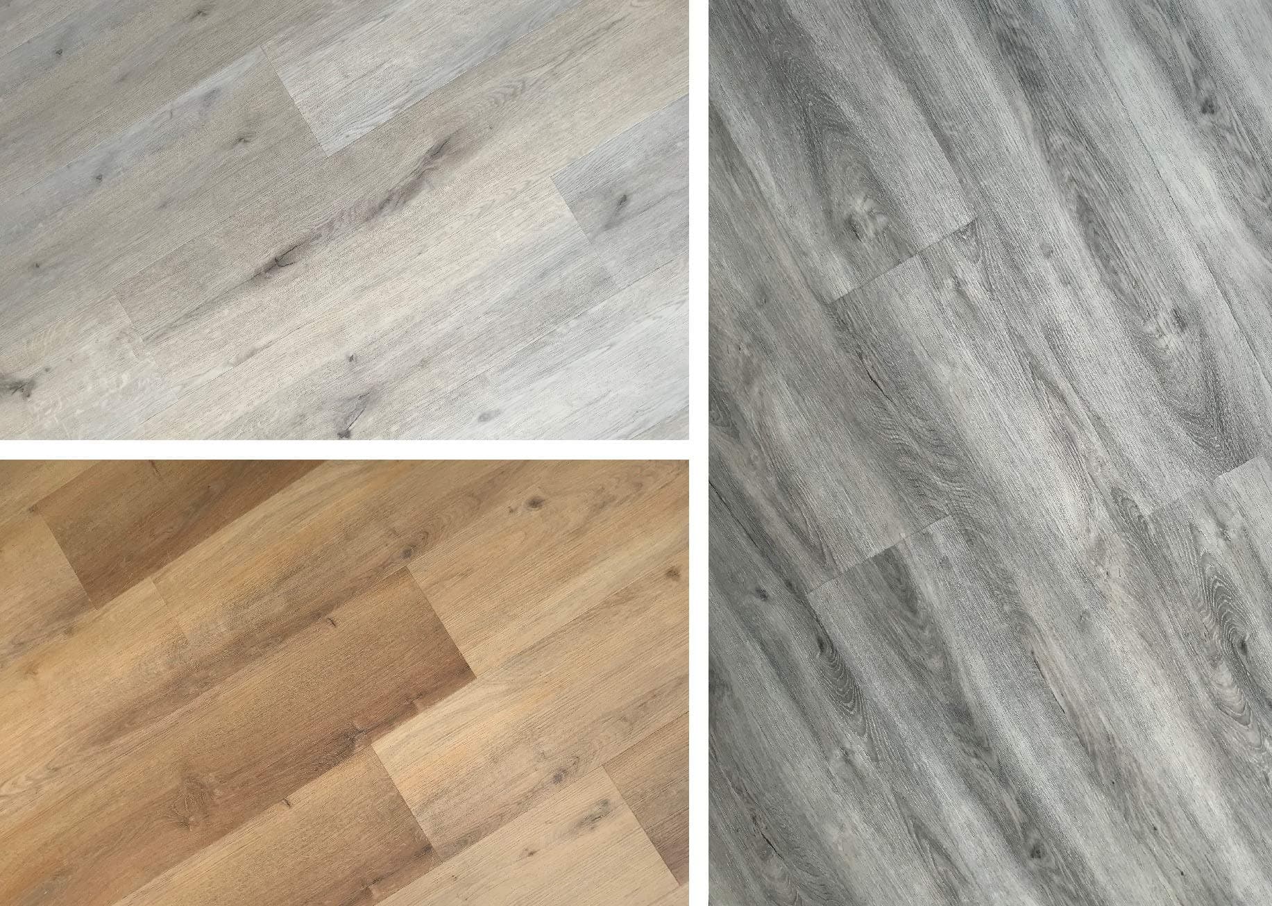 Sample Pack - VLOK® Rigid Core Click Vinyl Flooring, Click LVT with Pre-Attached Underlay