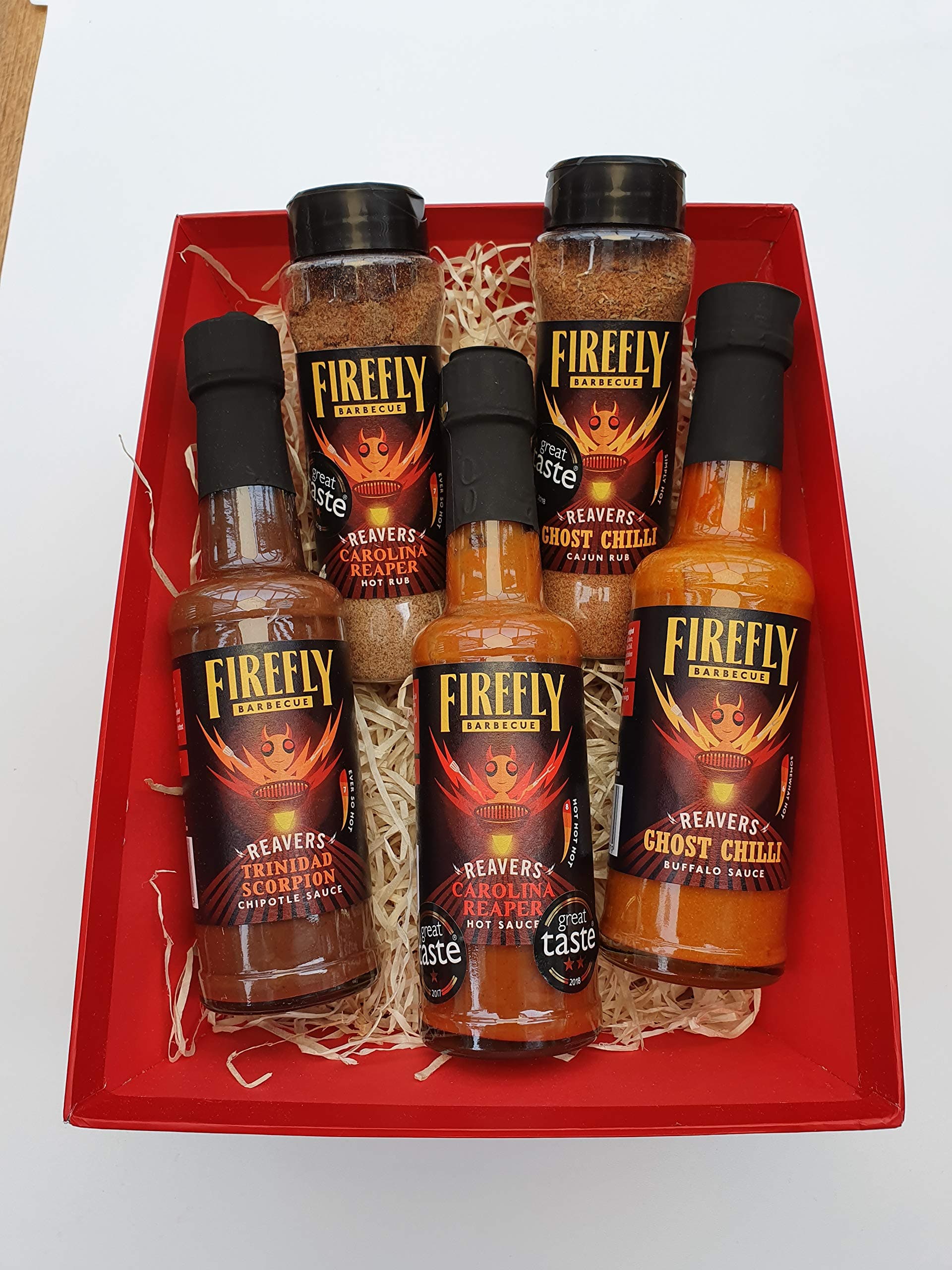 Ultimate Heat - Rub & Sauce Box - Ghost Chilli, Scorpion Chilli, Carolina Reaper