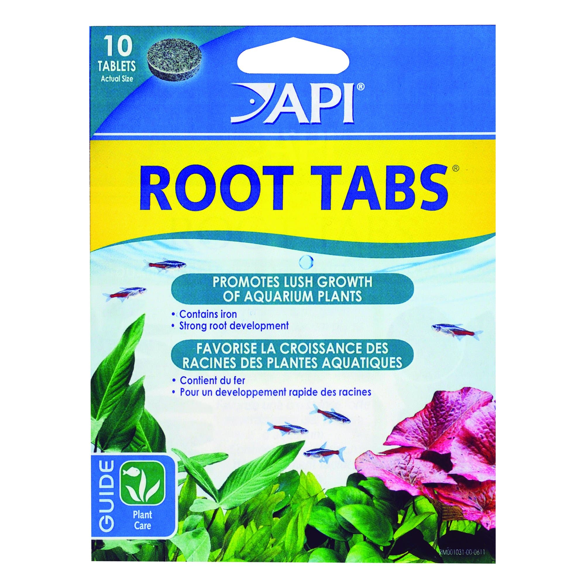 Root Tabs Aquarium Plant Fertilizer, 10-Count, Multicolor