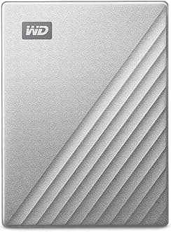 Western Digital WD HDD Mac Portable Hard Disk My Passport Ultra for Mac 2TB USB Type-C Time Machine Compatible Manufacturer 3-Year Warranty WDBKYJ0020BSL-WESN Domestic Authorized Distributor Product
