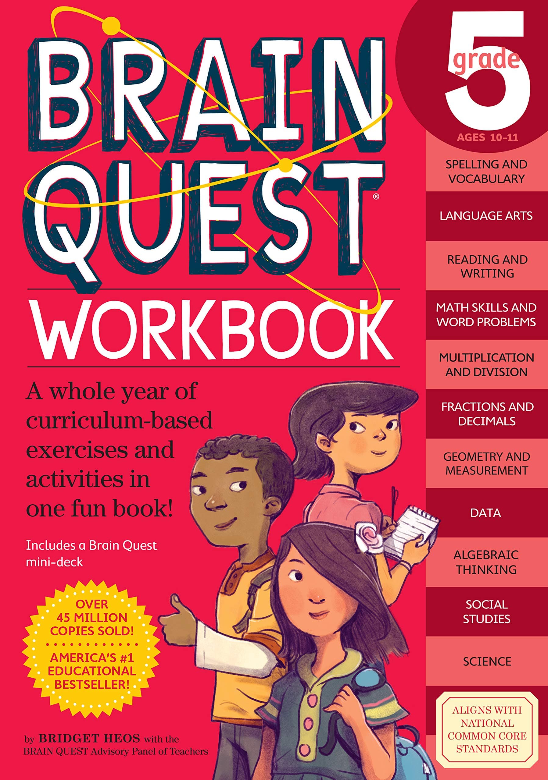 Brain Quest Workbook Grade 5: 1 (Brain Quest Workbooks)