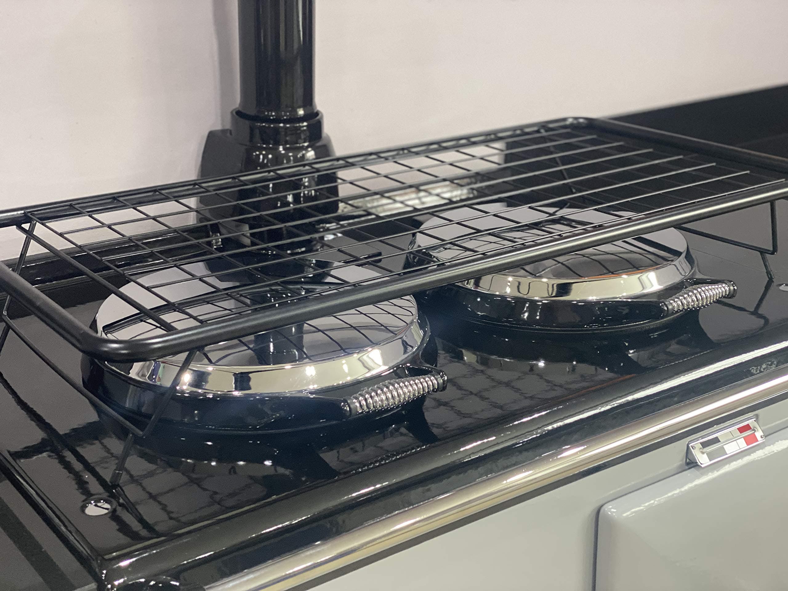 AGA Single Clothes Airer Drying Rack Dryer Black