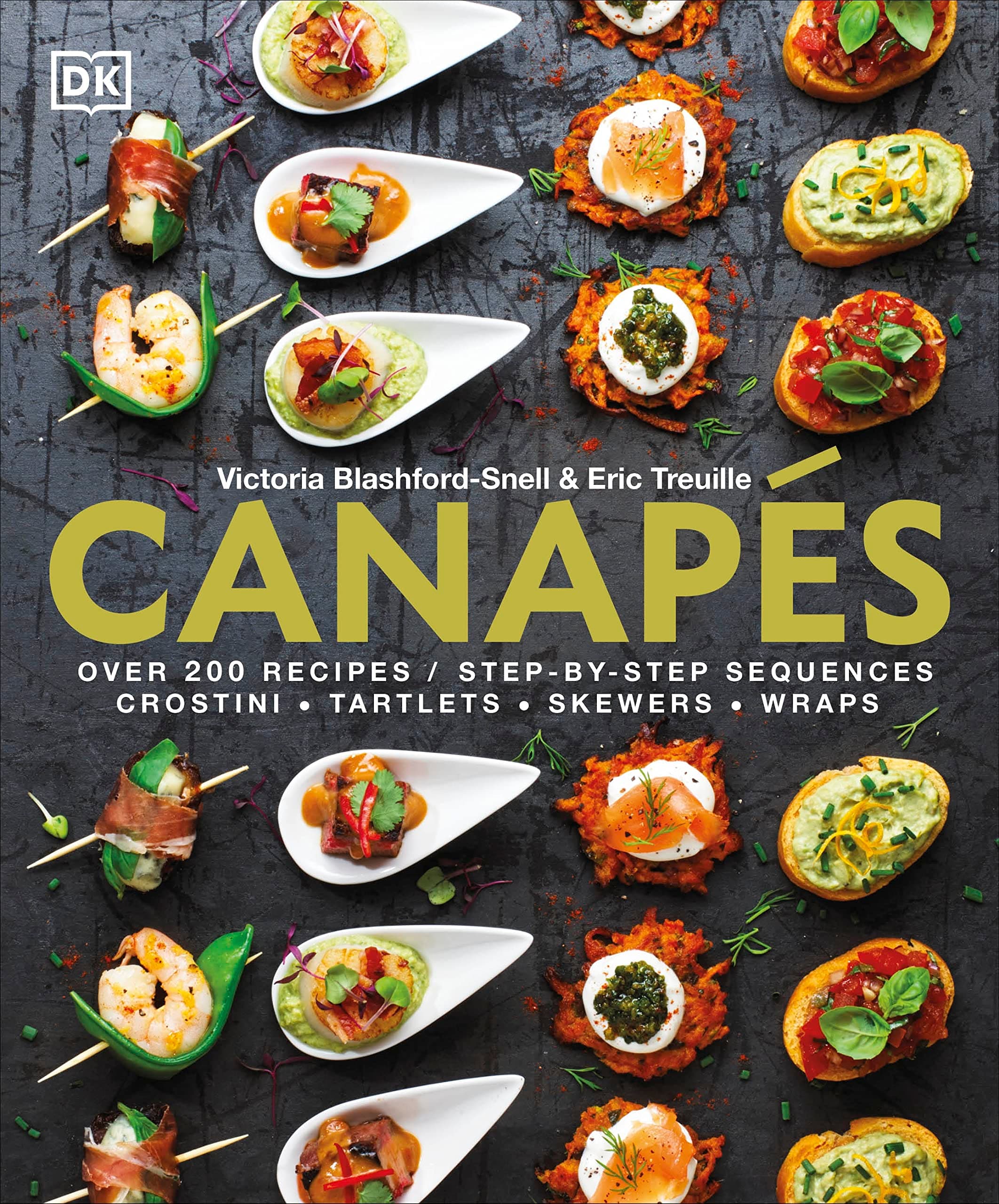Canapés: Over 200 recipes and step-by-step guides
