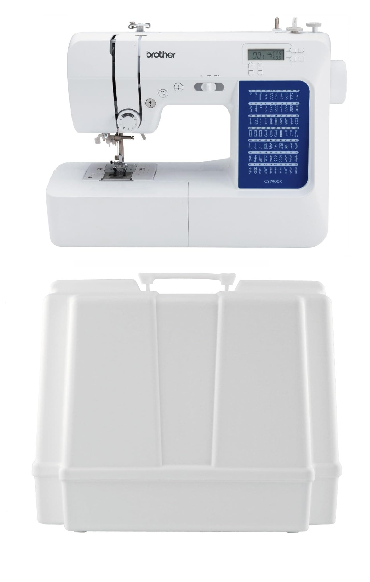 Brother Computerized Sewing and Quilting Machine with Wide Table Bundle with Hardcase (2 items)