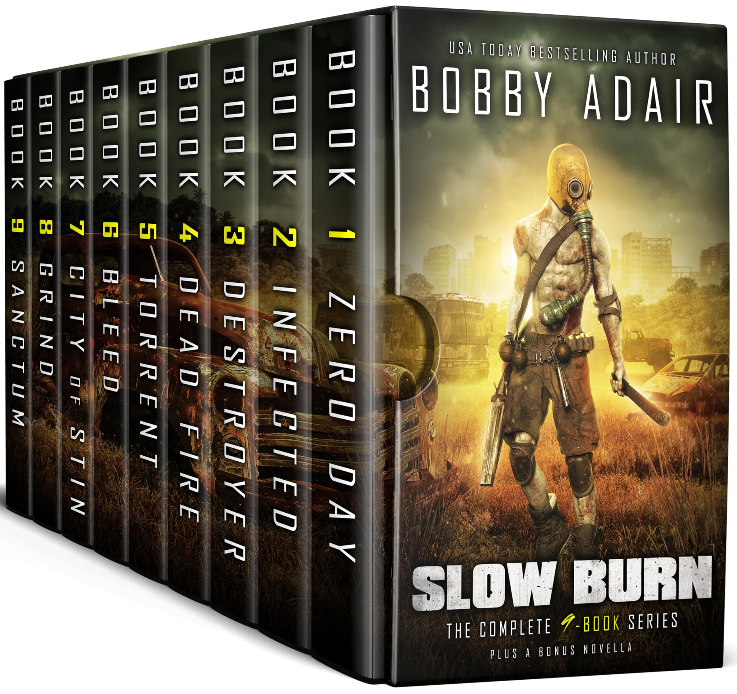 - Slow Burn Box Set: A Post-Apocalyptic Adventure Series