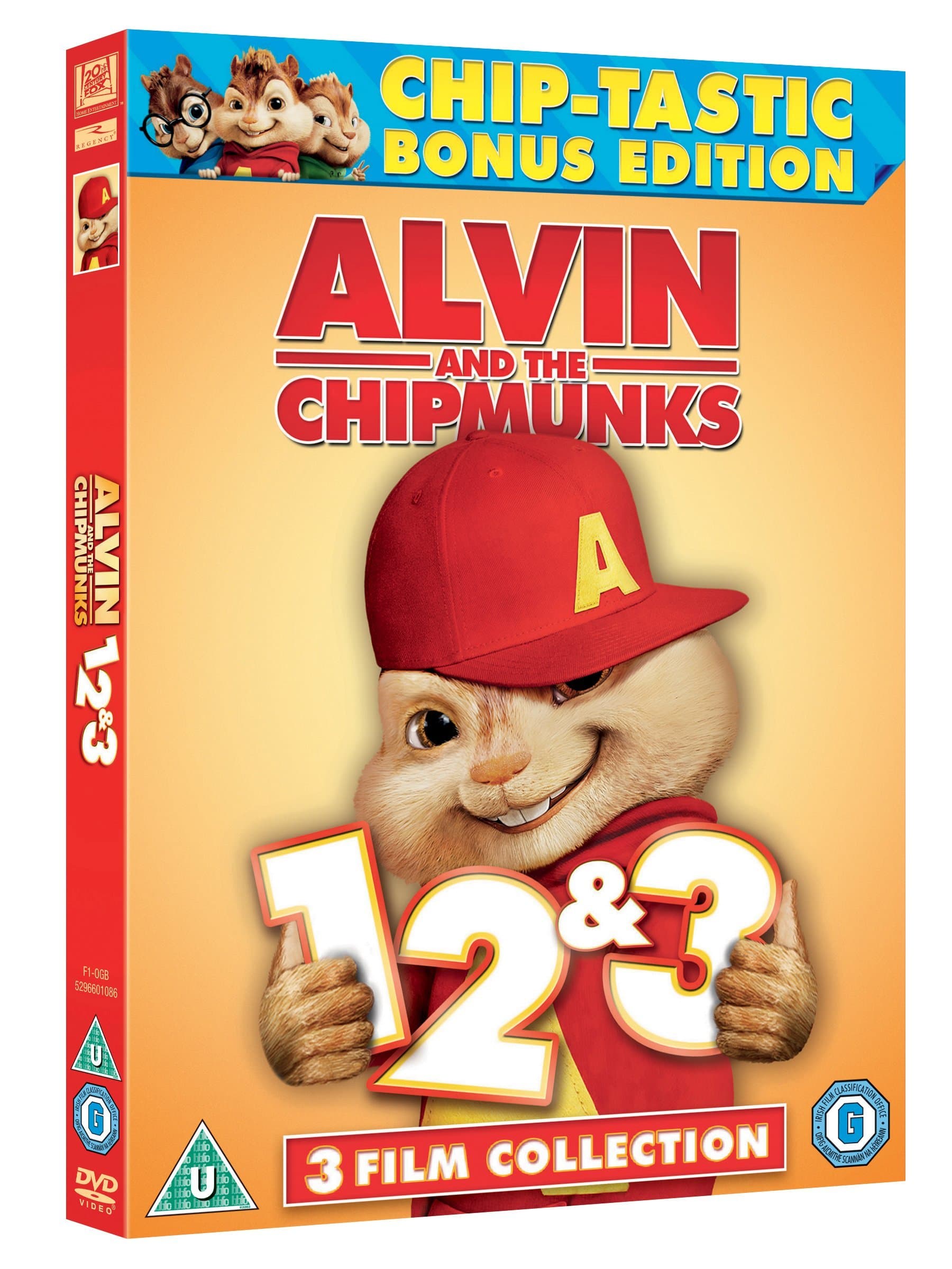 Alvin And The Chipmunks 1-3 [DVD]