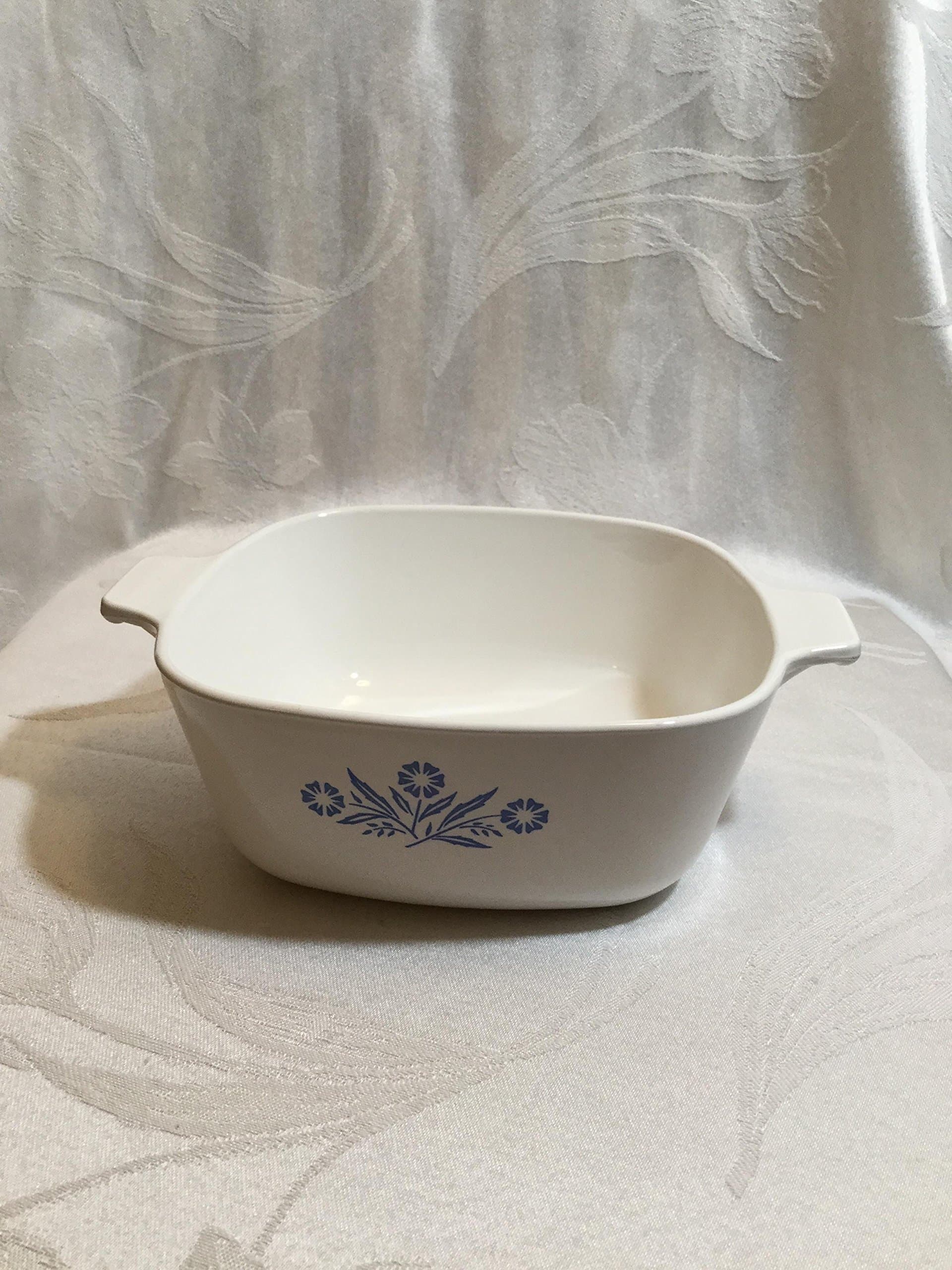 Corning Ware Blue Cornflower Casserole Dish 1.5 Quart A-1 1/2-B Without Lid