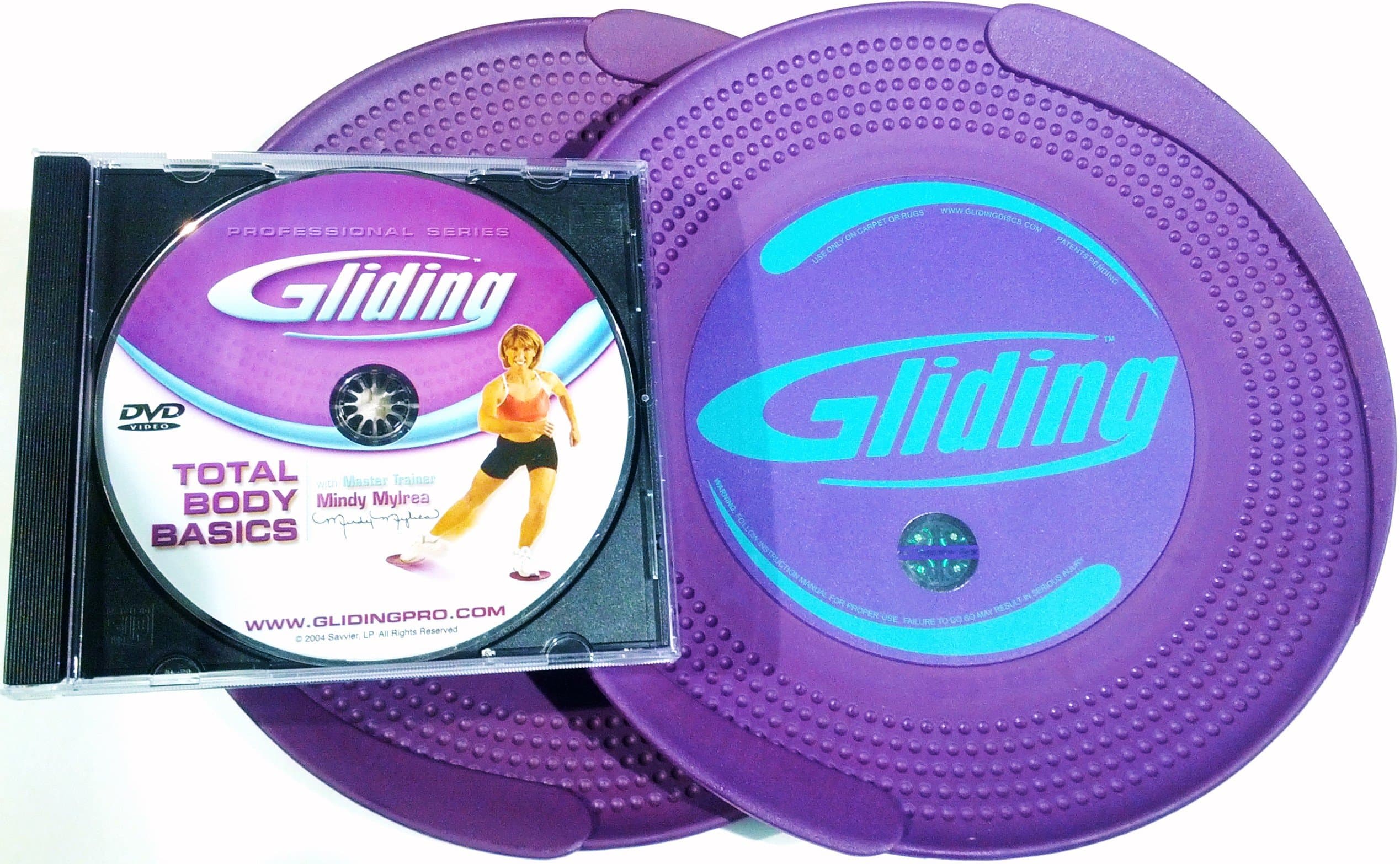 FitterFirst Gliding Discs for Carpet with DVD