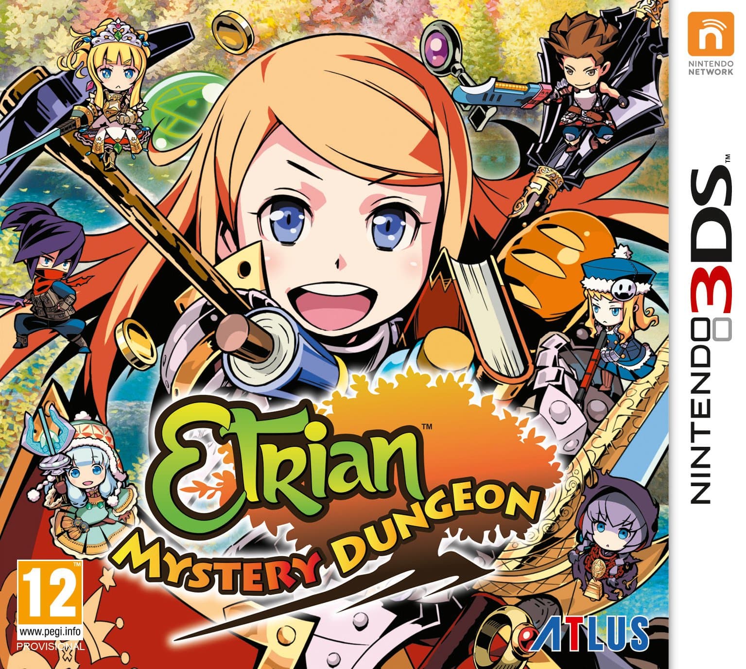 Etrian Mystery Dungeon (Nintendo 3DS)