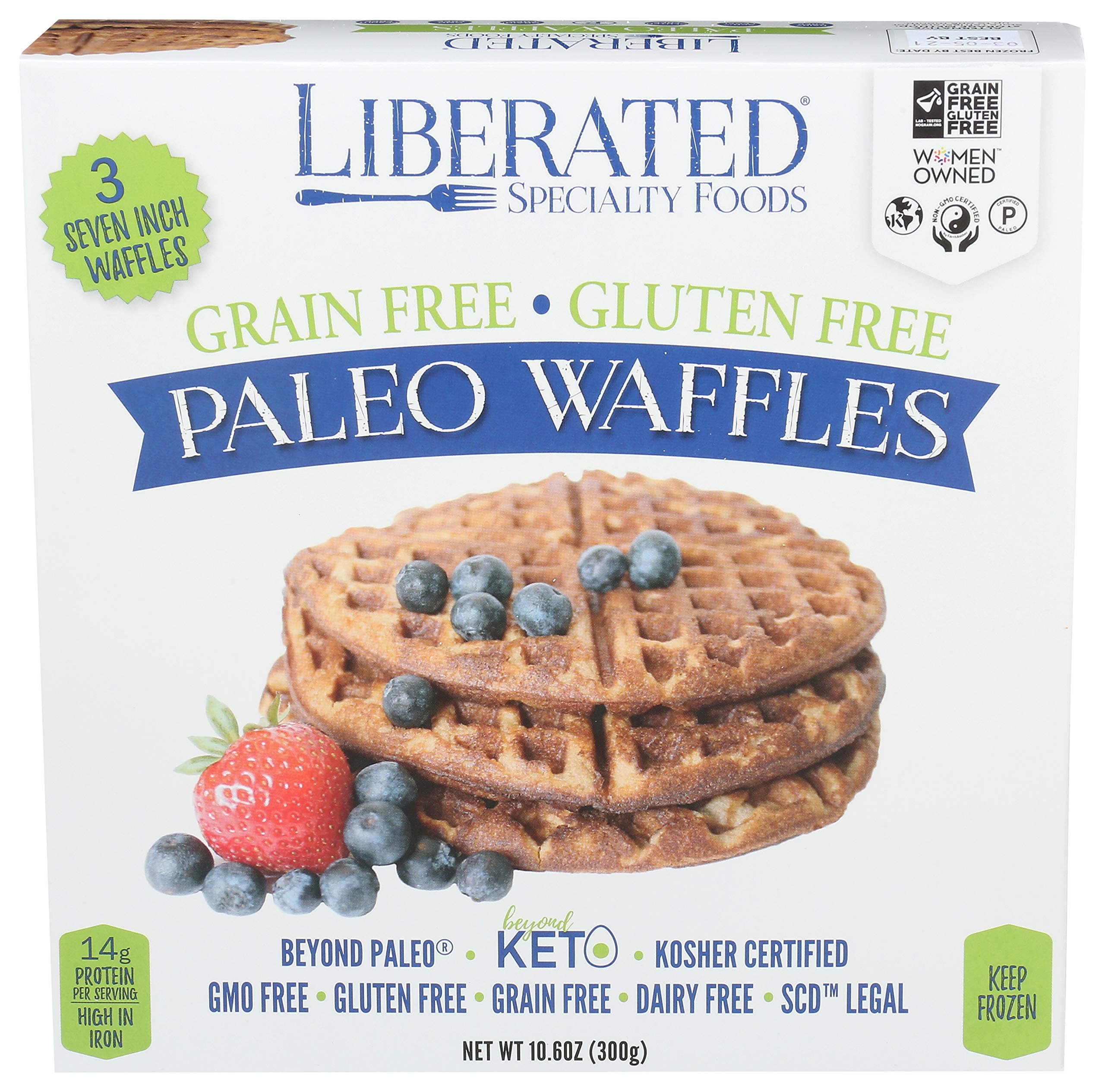 Liberated Paleo Waffles, Paleo