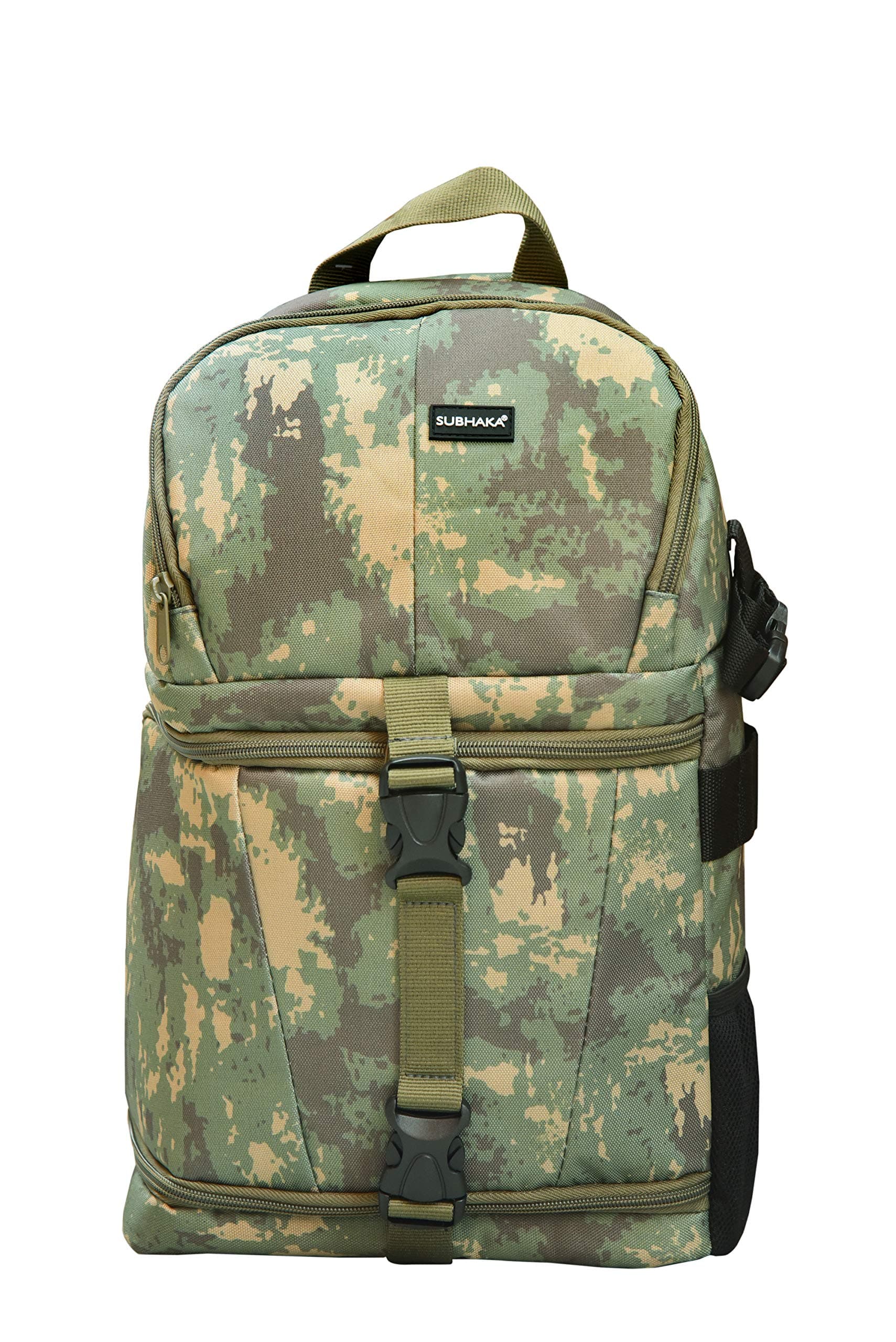 SUBHAKA DSLR Camera Sling Backpack - ARMY Color / Camera Backpack Bag Professional for DSLR/SLR Mirrorless Camera Waterproof, Camera Case Compatible for Sony Canon Nikon Camera and Lens Tripod Accessories