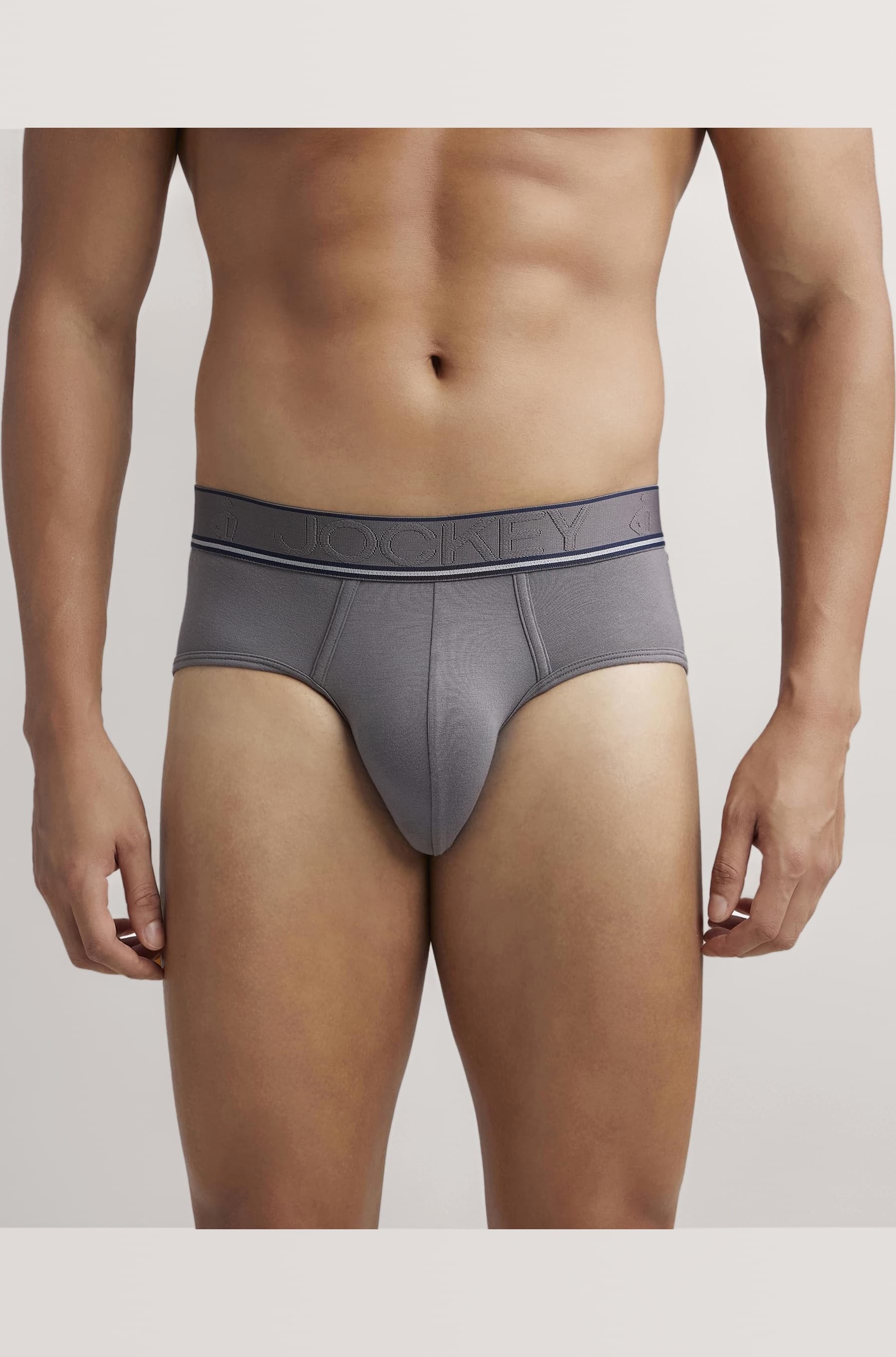 Jockey HG15 Men's Tencel Micro Modal Elastane Stretch Solid Brief with Stay Fresh Properties