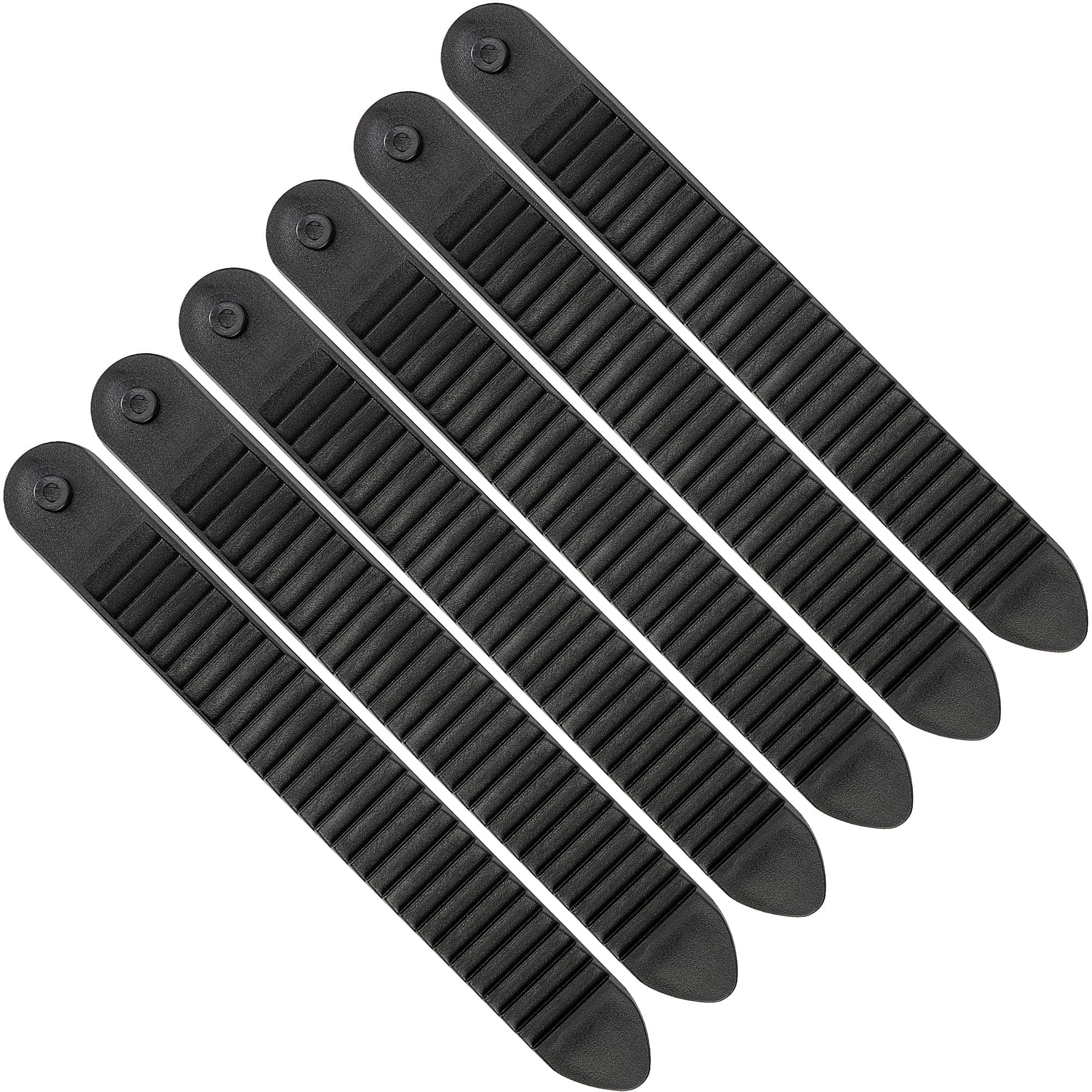 6 Pcs Snowboard Ladder Strap Binding-7.3" x 0.94" Snowboard Binding Straps Replacement-Snowboard Ankle Ladder Strap Binding for Ski Strap-in Binding Accessories