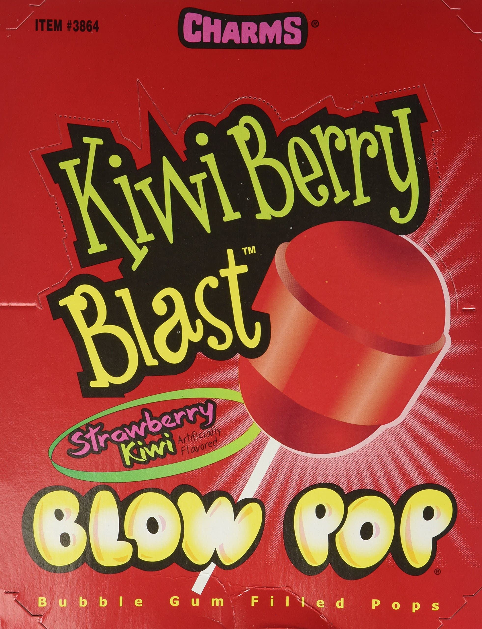 Kiwi Berry Blast Blow Pop - 18g