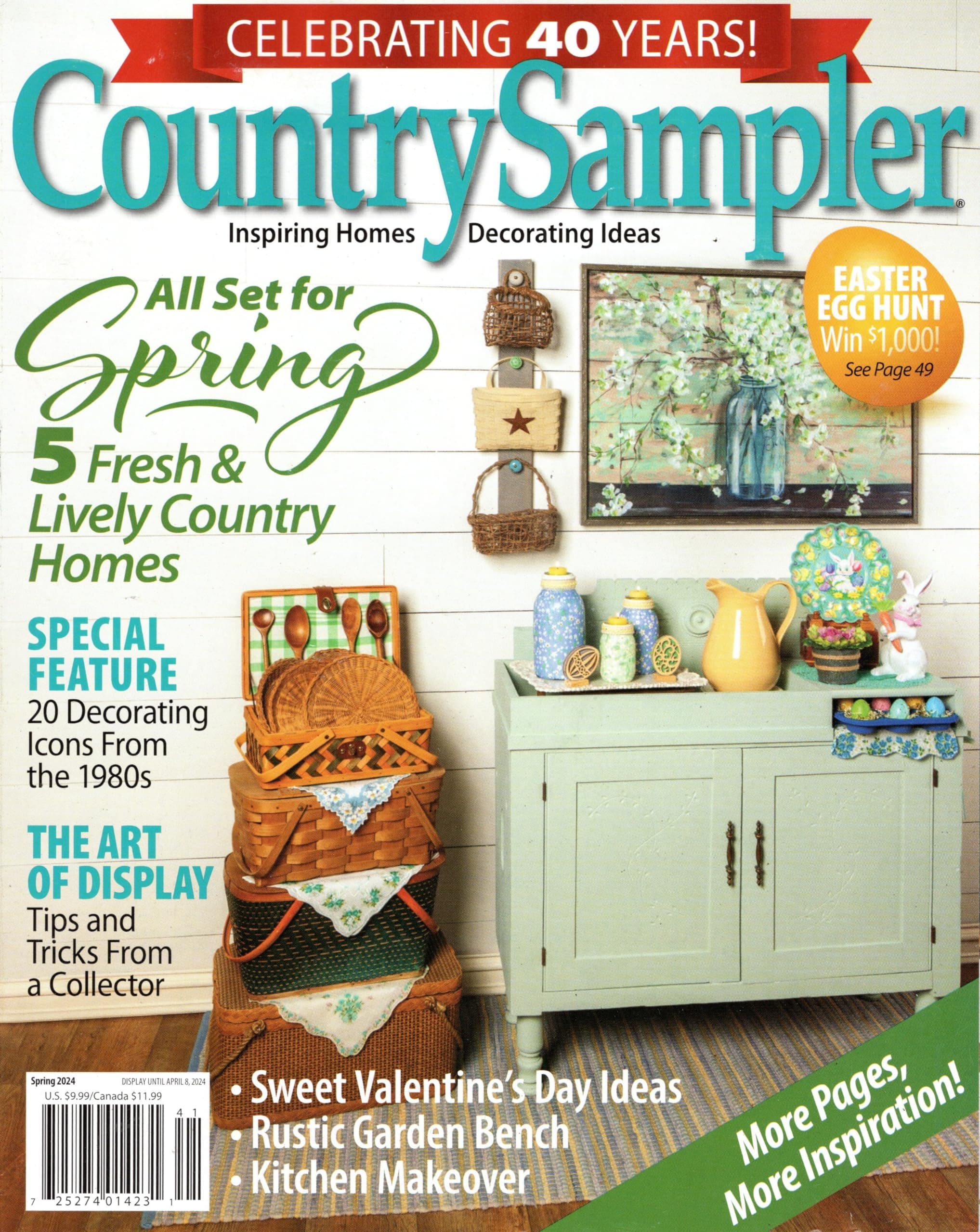 Country Sampler Magazine Spring 2024 (All Set For Spring)