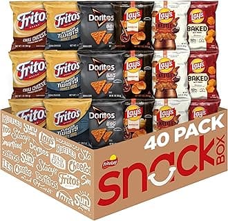 Frito Lay Backyard Barbecue Mix Variety Pack, 3.46 Pounds, (Pack of 40)